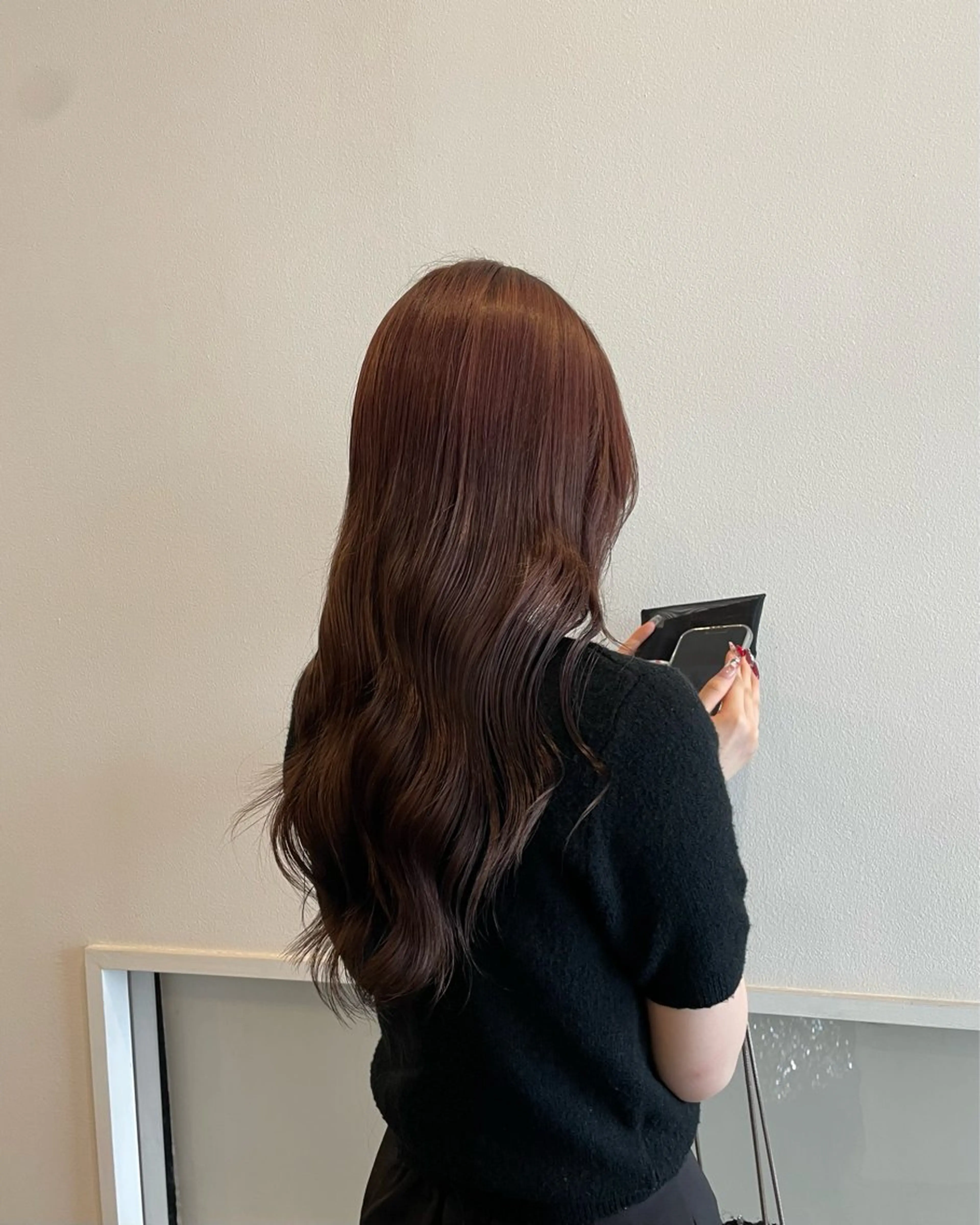 ロング 北堀江/ストレート /ブリーチ/じゅきのヘアスタイル