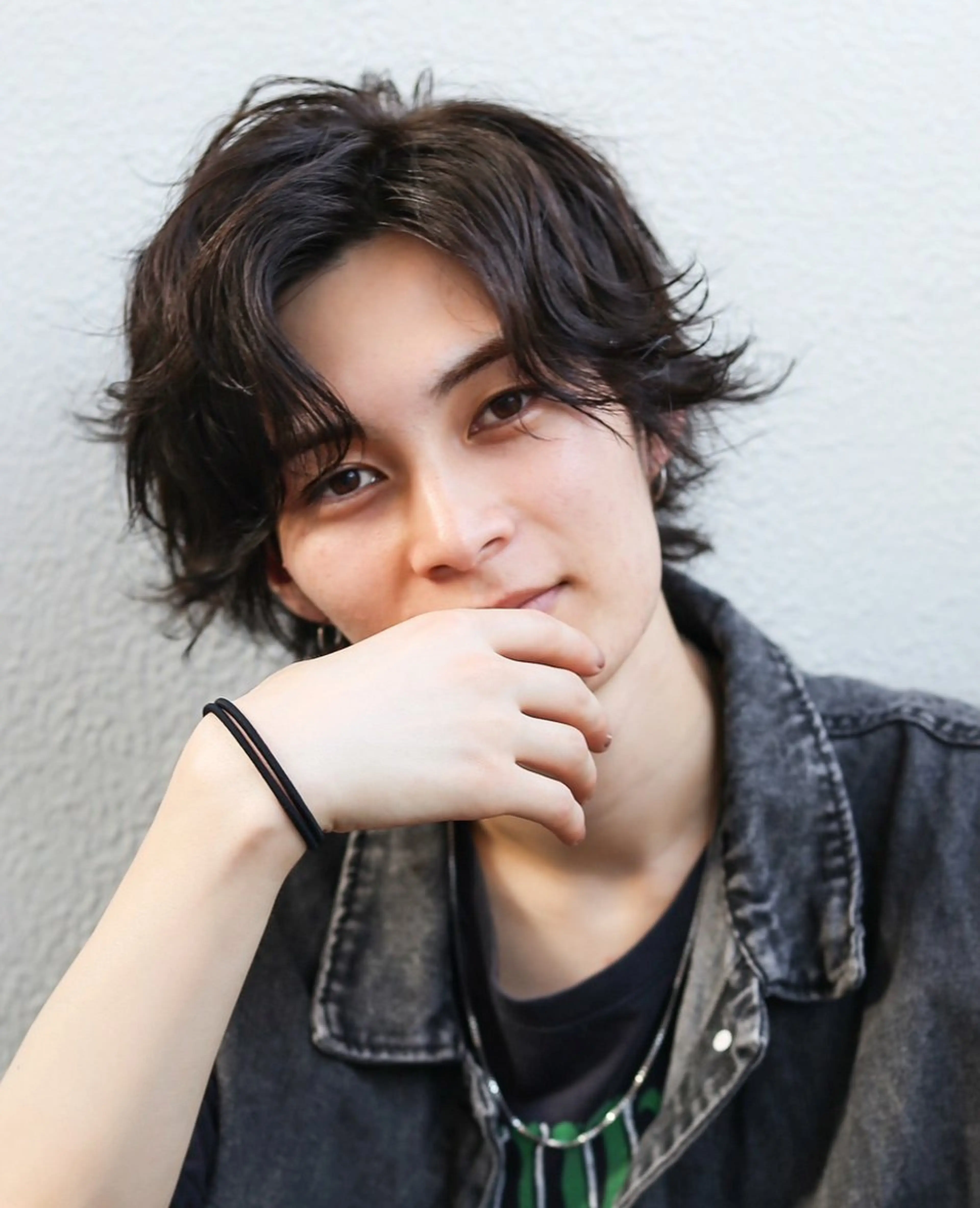 メンズ カット トリートメント 顔周り特化/クロスパ ーマ/小顔カット寺崎のヘアスタイル