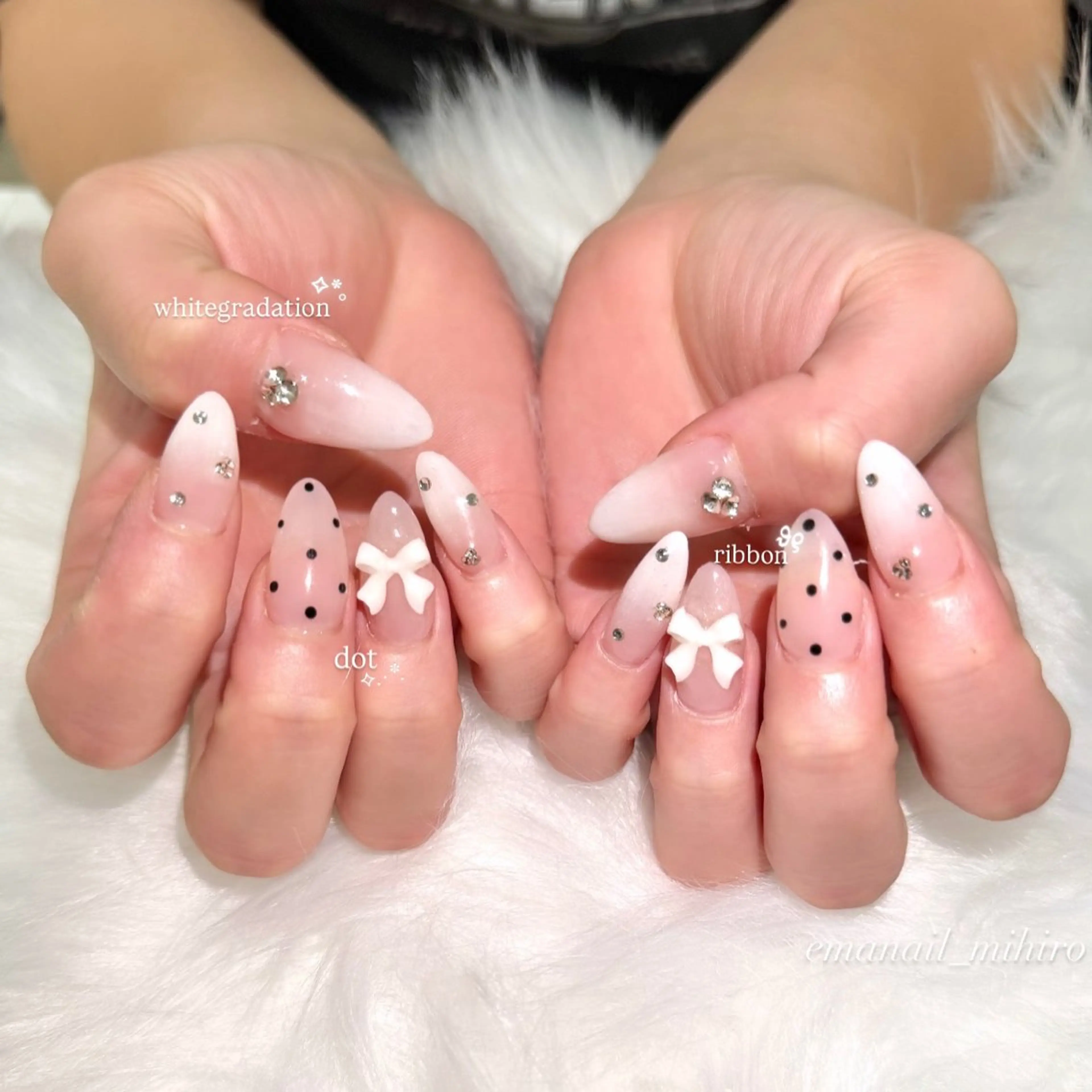 ネイル ハンドネイル EmaNail瓢箪山 🌼Mihiroのネイルデザイン