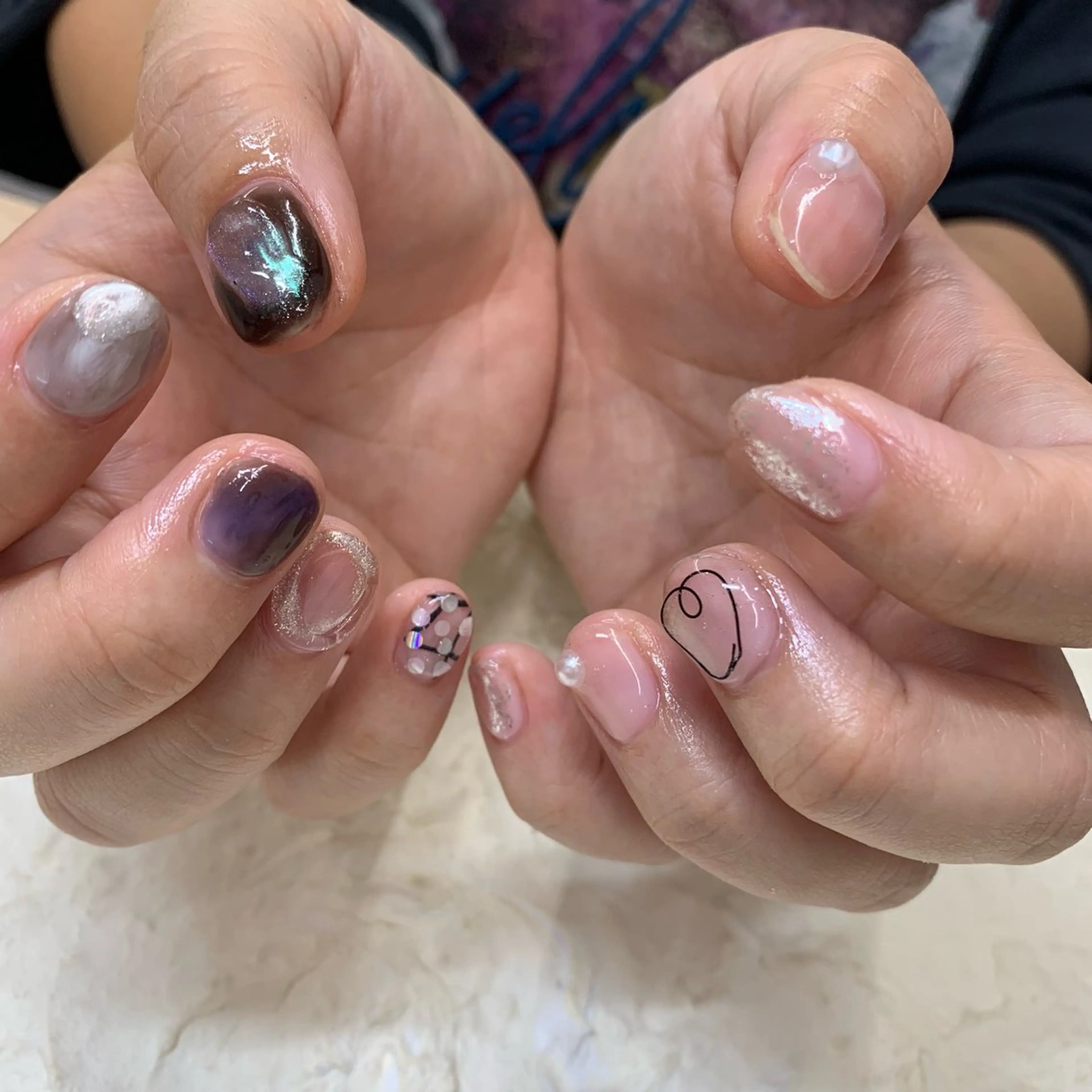 ネイル マキノ ユイのネイルデザイン