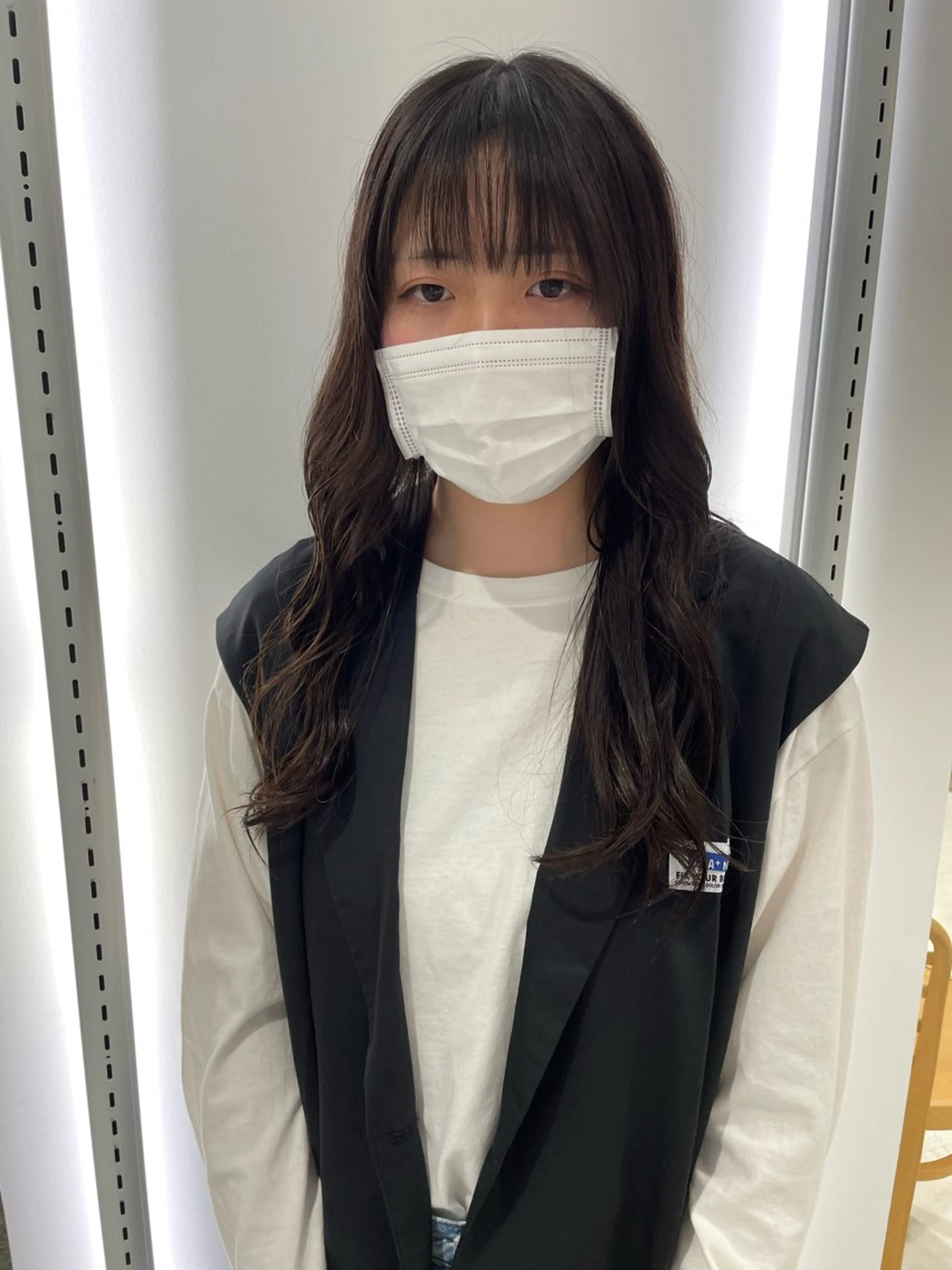 ロング 長町/酸性ストレート /曲がる縮毛矯正のヘアスタイル