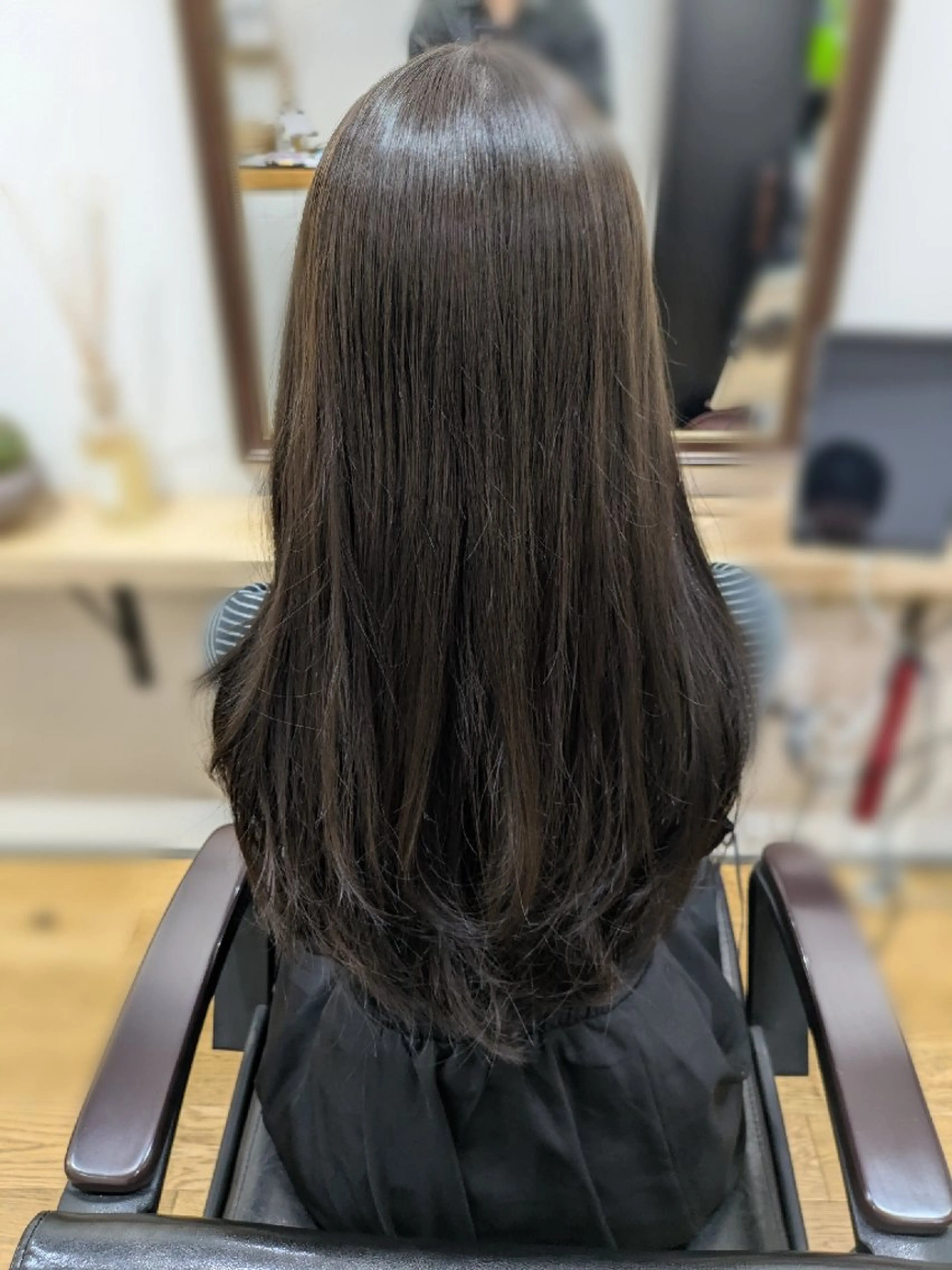 カラー 透明感カラー 髪質改善 ヘアカラー tender 川端のヘアスタイル