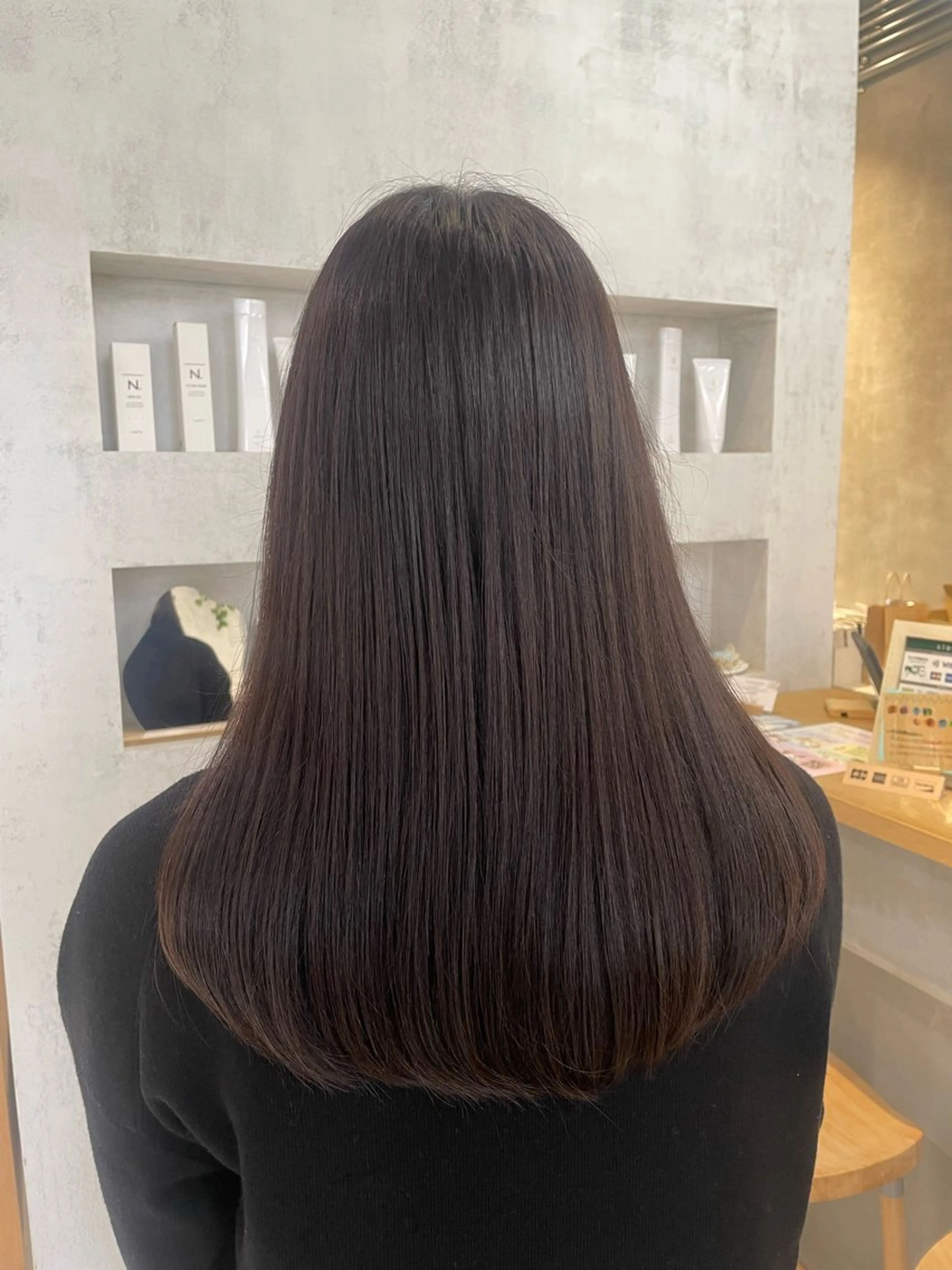 ロング レイヤーカット 🌿 濱野玲奈のヘアスタイル