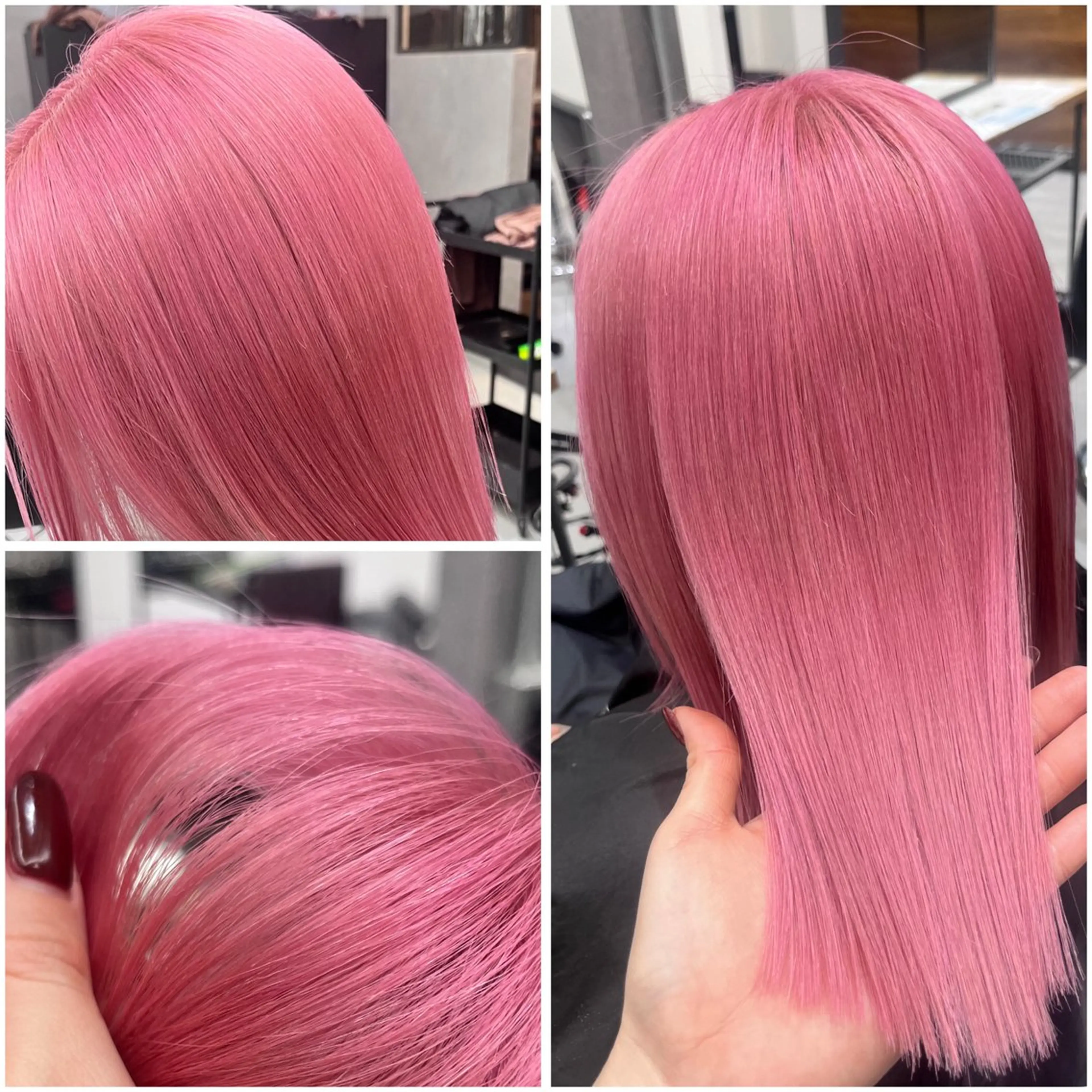 ショート カラー ピンクカラー ヘアカラー トリートメント MAKO ❤️‍🔥NEXTのヘアスタイル