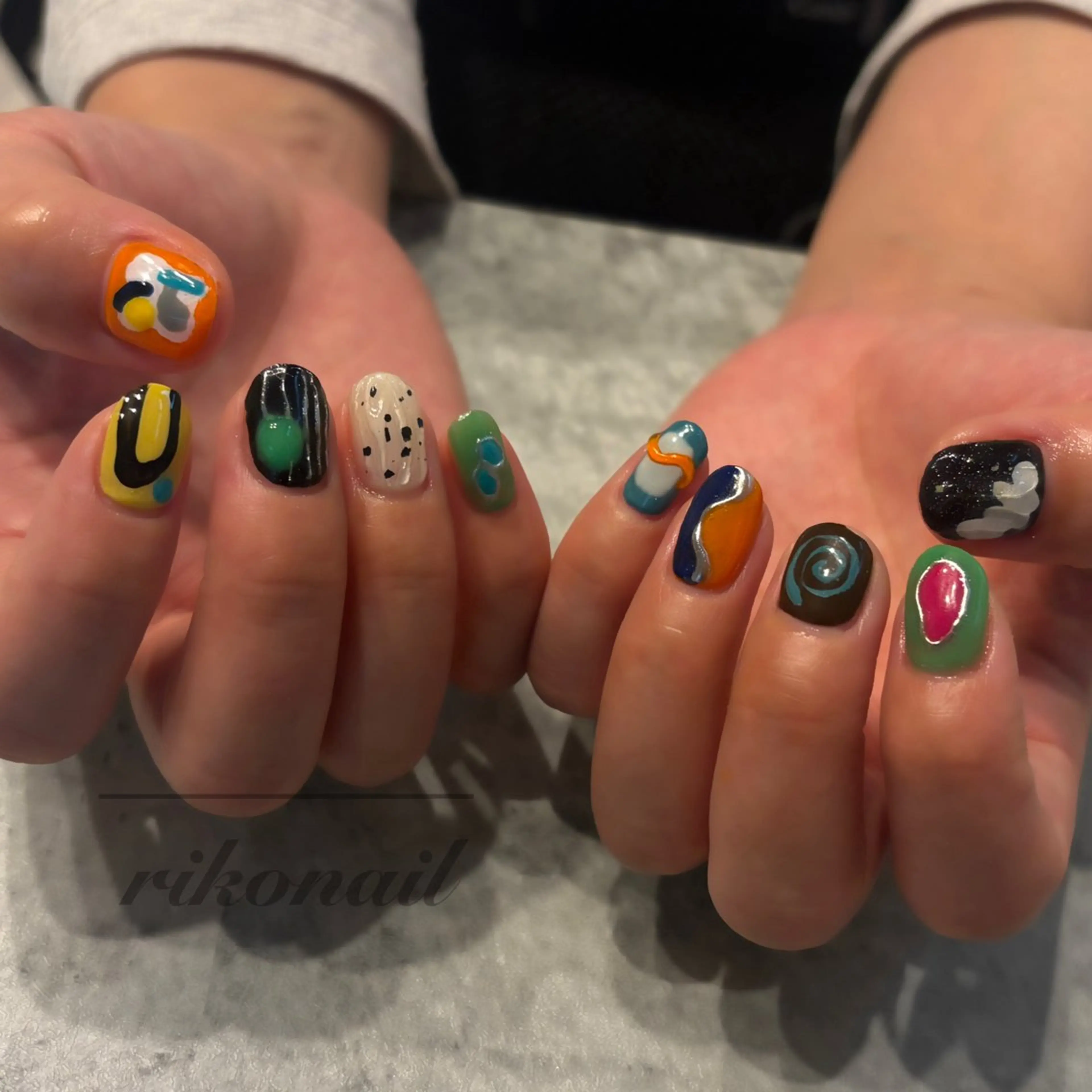 ネイル ハンドネイル riko nailのネイルデザイン