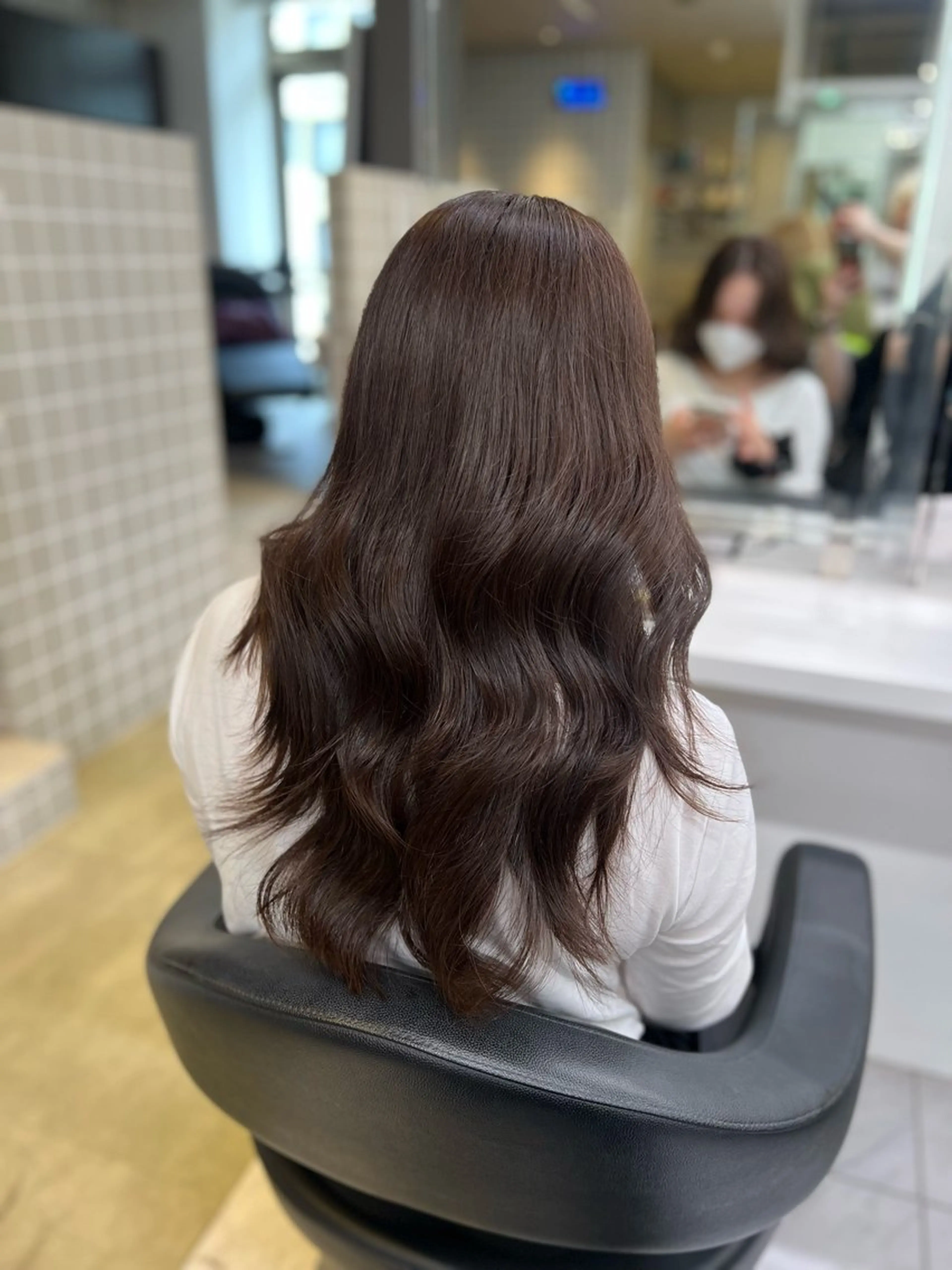 カラー カット ヘアカラー トリートメント ヘッドスパ ヘアセット 🥯縮毛/レイヤー/ ベージュヘア🥯のヘアスタイル