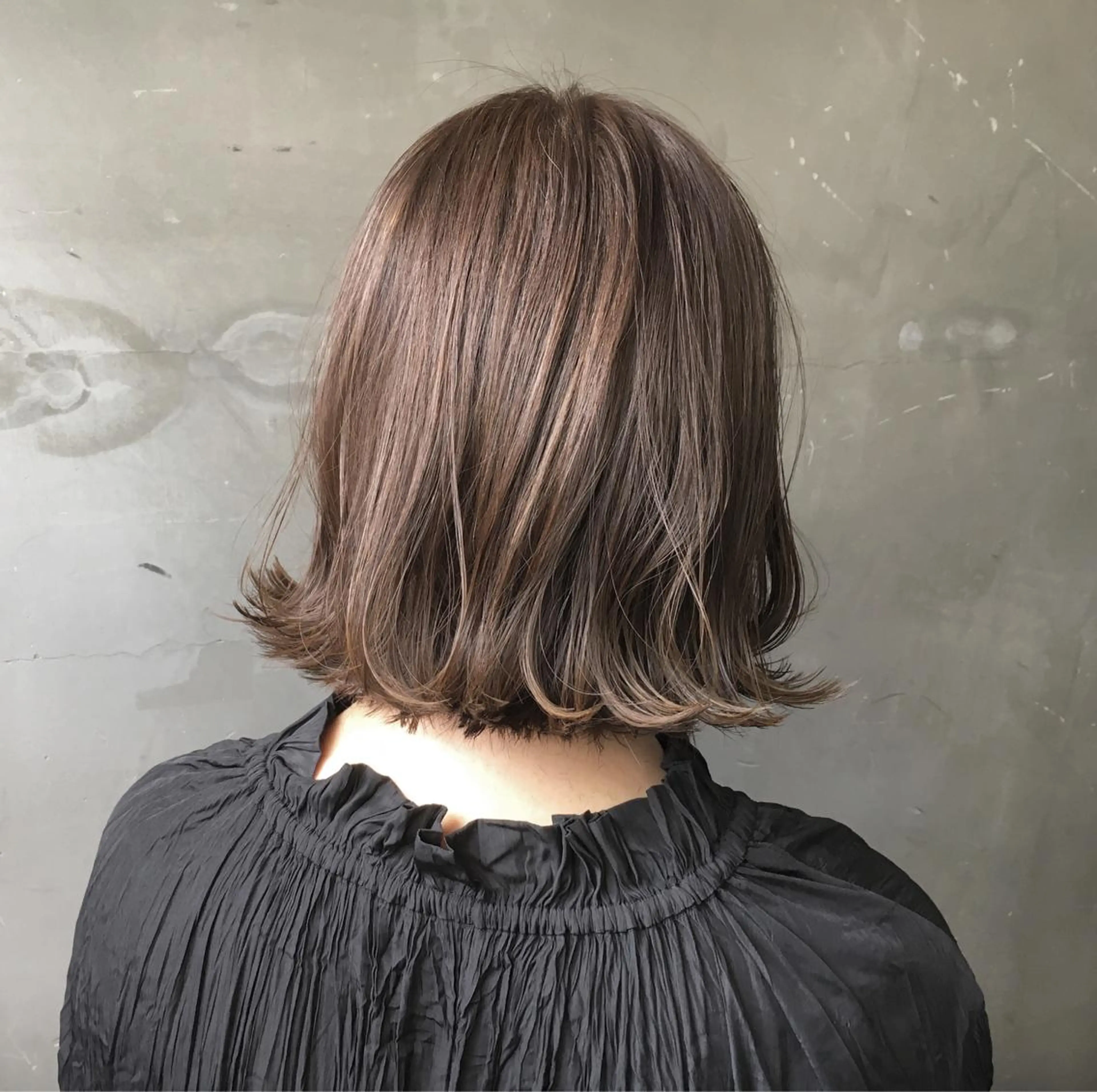 ミディアム カラー カット ヘアカラー トリートメント 牛山 静香のマツエク・マツパデザイン