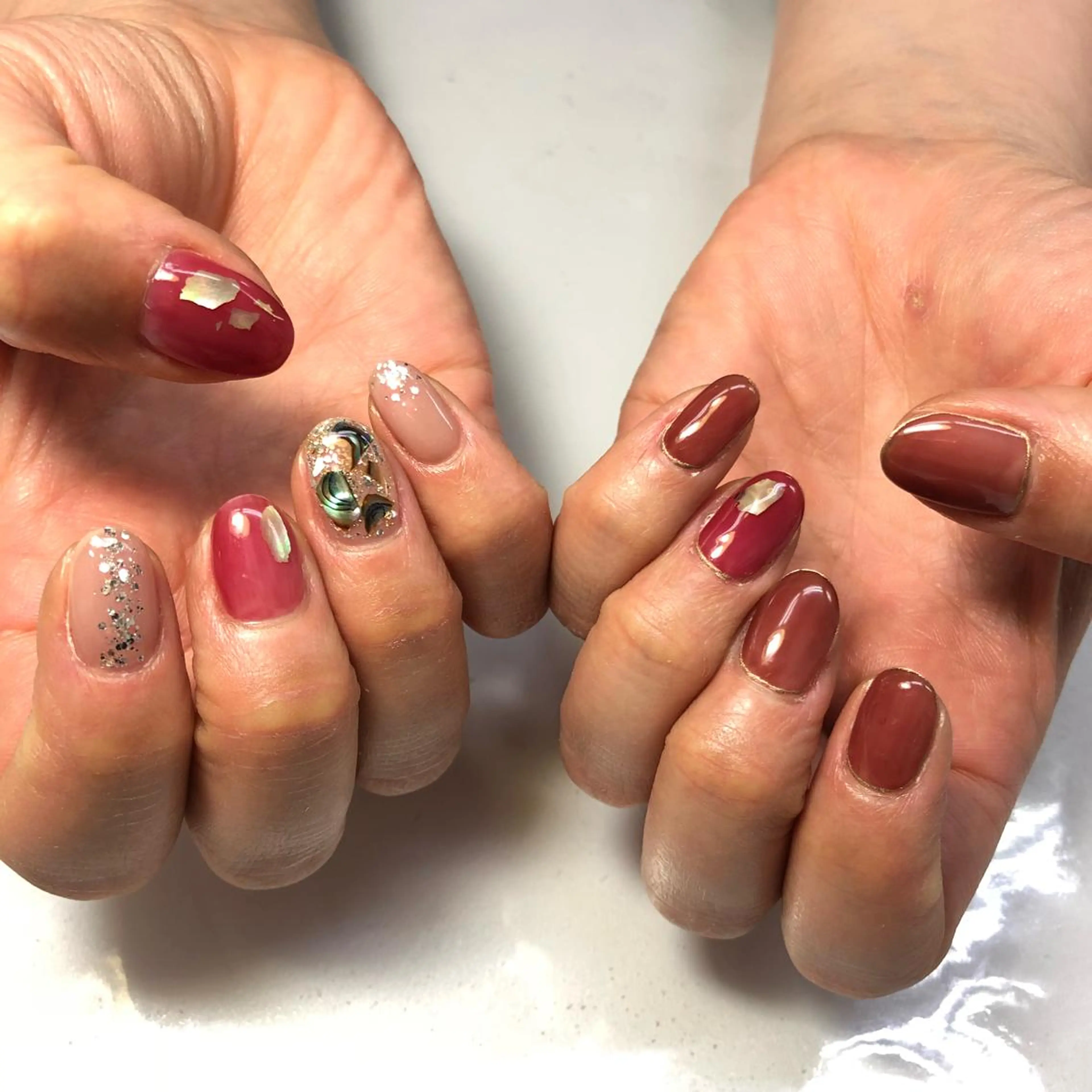 ネイル ハンドネイル Tocowaka マエダのネイルデザイン