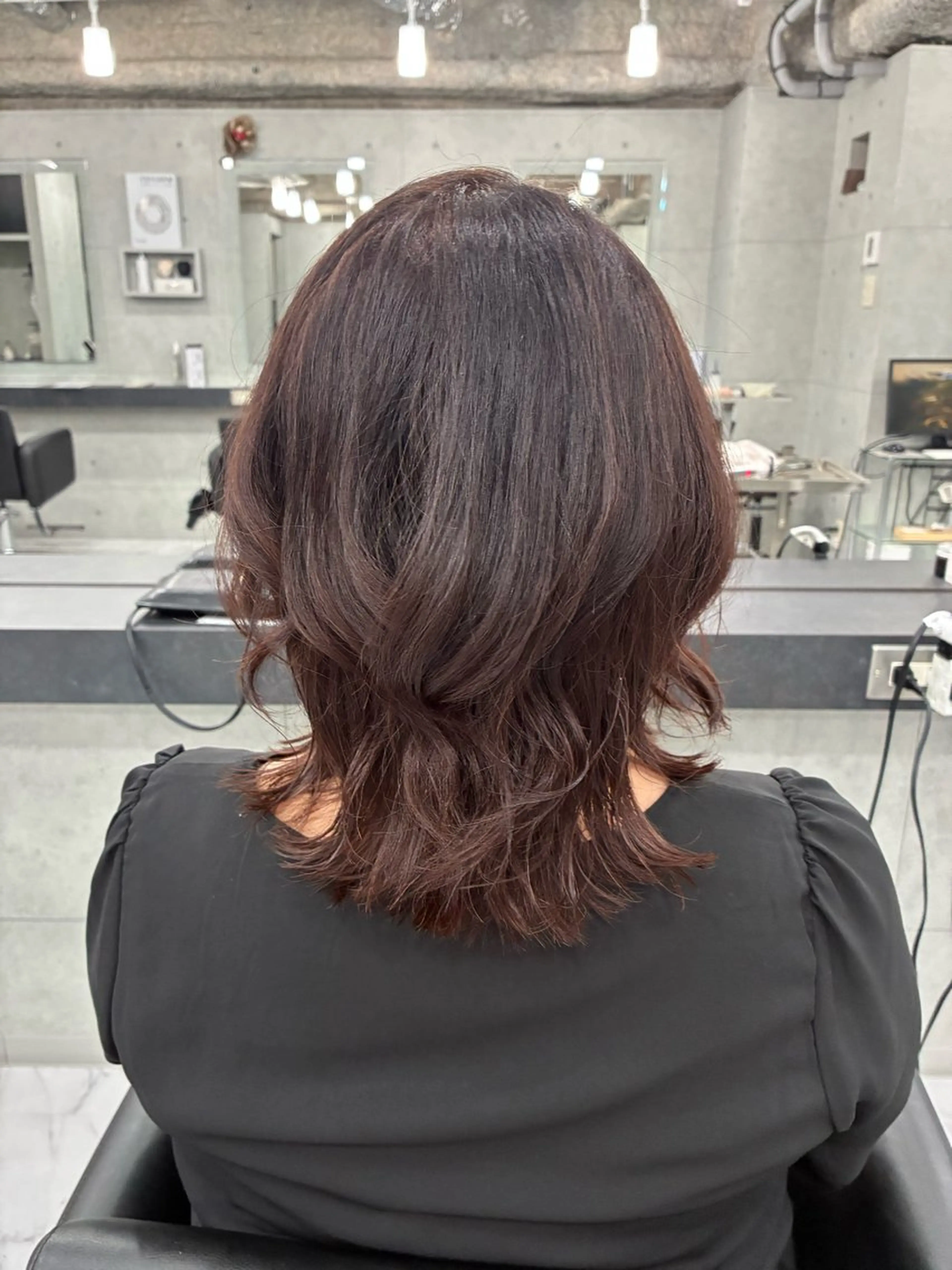 ミディアム Endearing 北澤那未🌟銀座のヘアスタイル