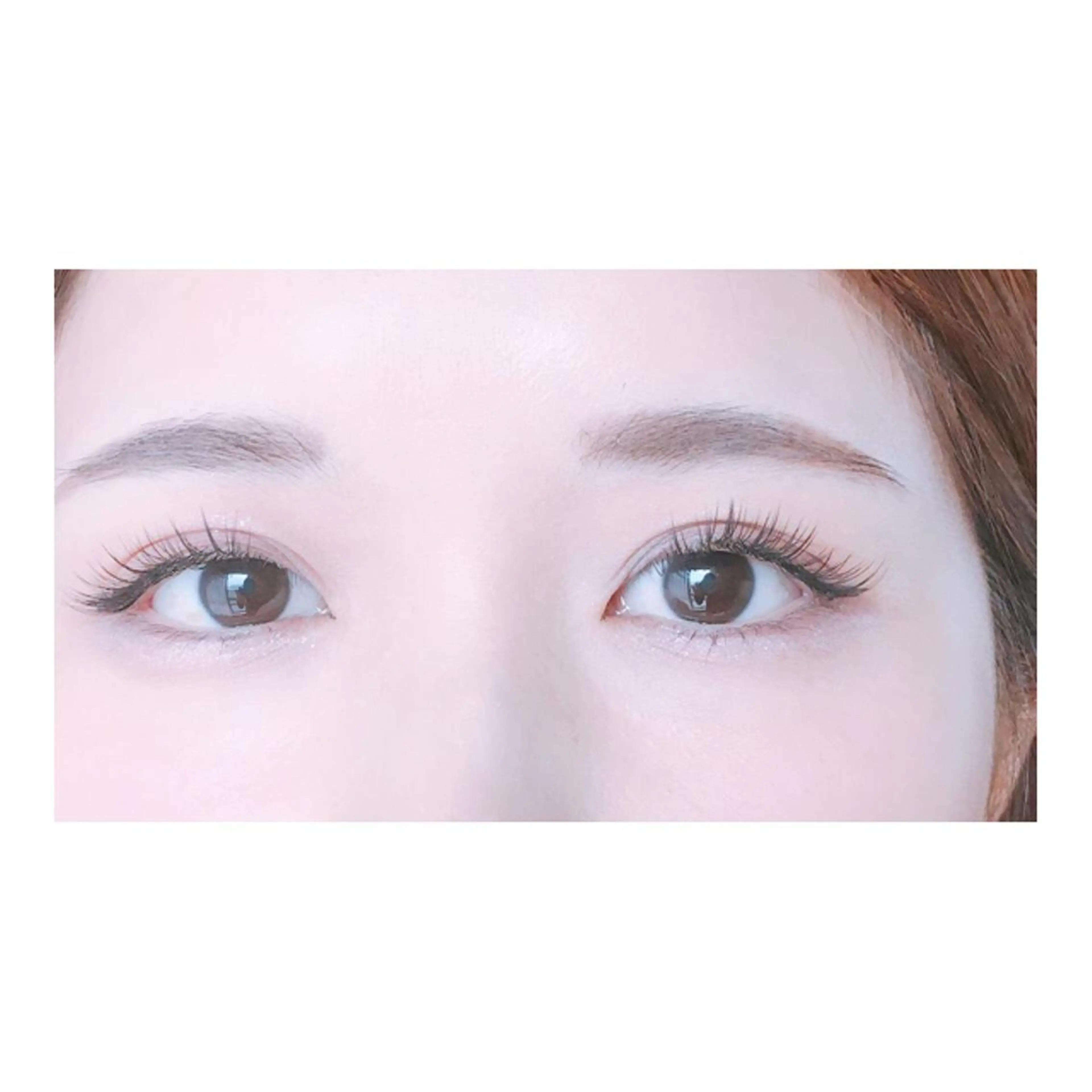 マツエク・マツパ フラットラッシュ WAKUDA MOEMIのマツエク・マツパデザイン