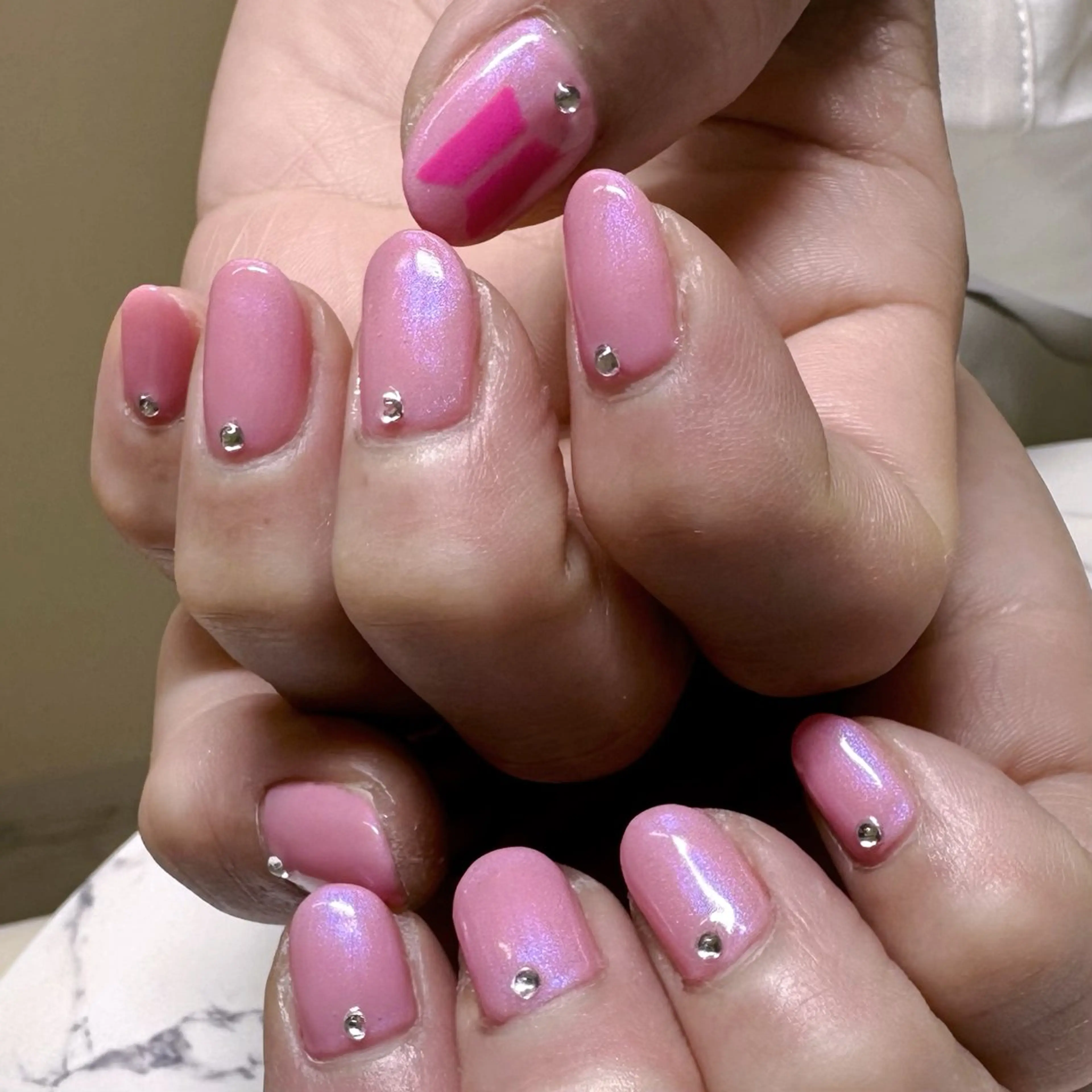 ネイル ハンドネイル I_p4ce 🍊あい🍊のネイルデザイン