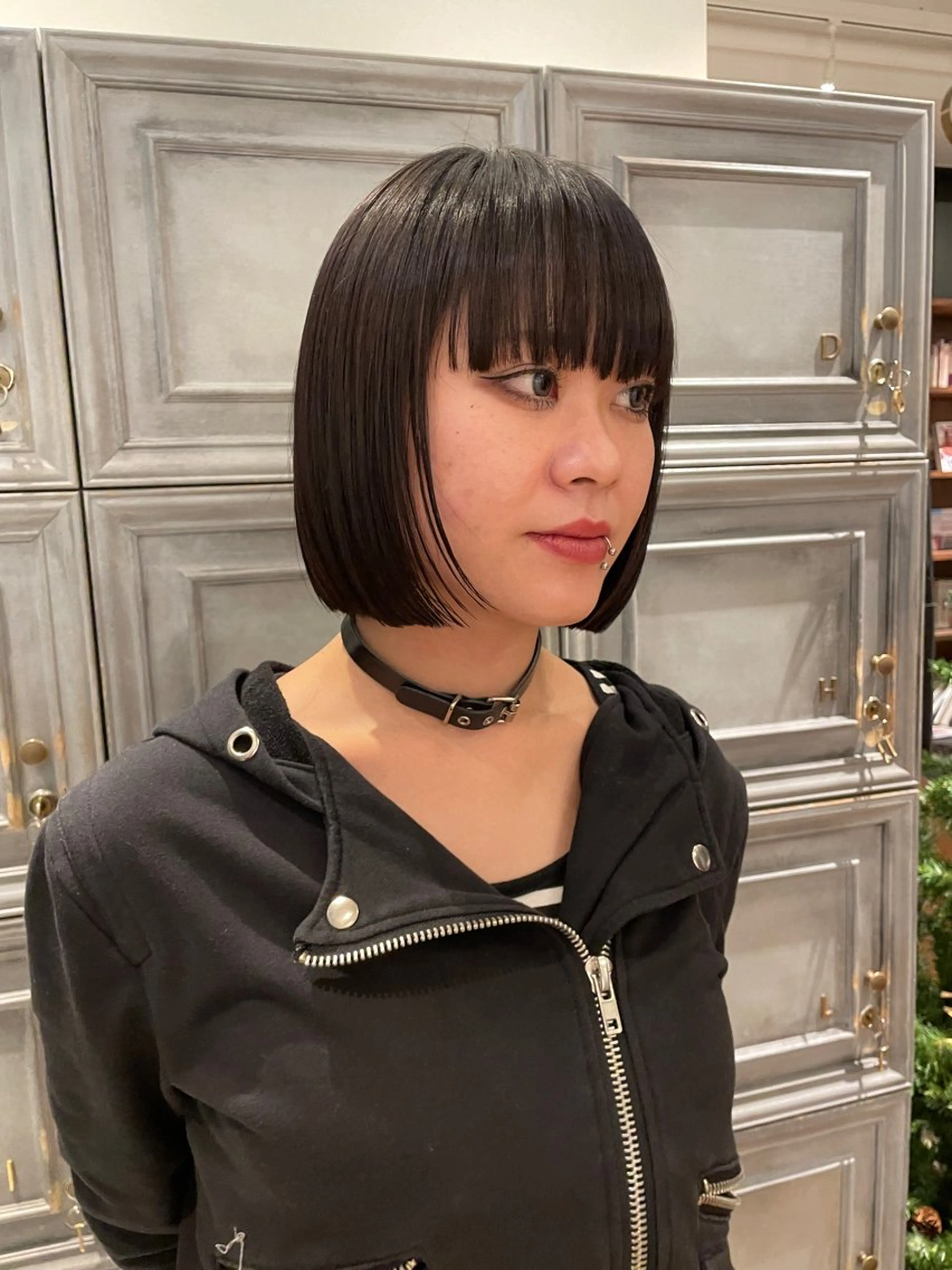 ショート カット ヘアカラー フジヤ サイタのヘアスタイル