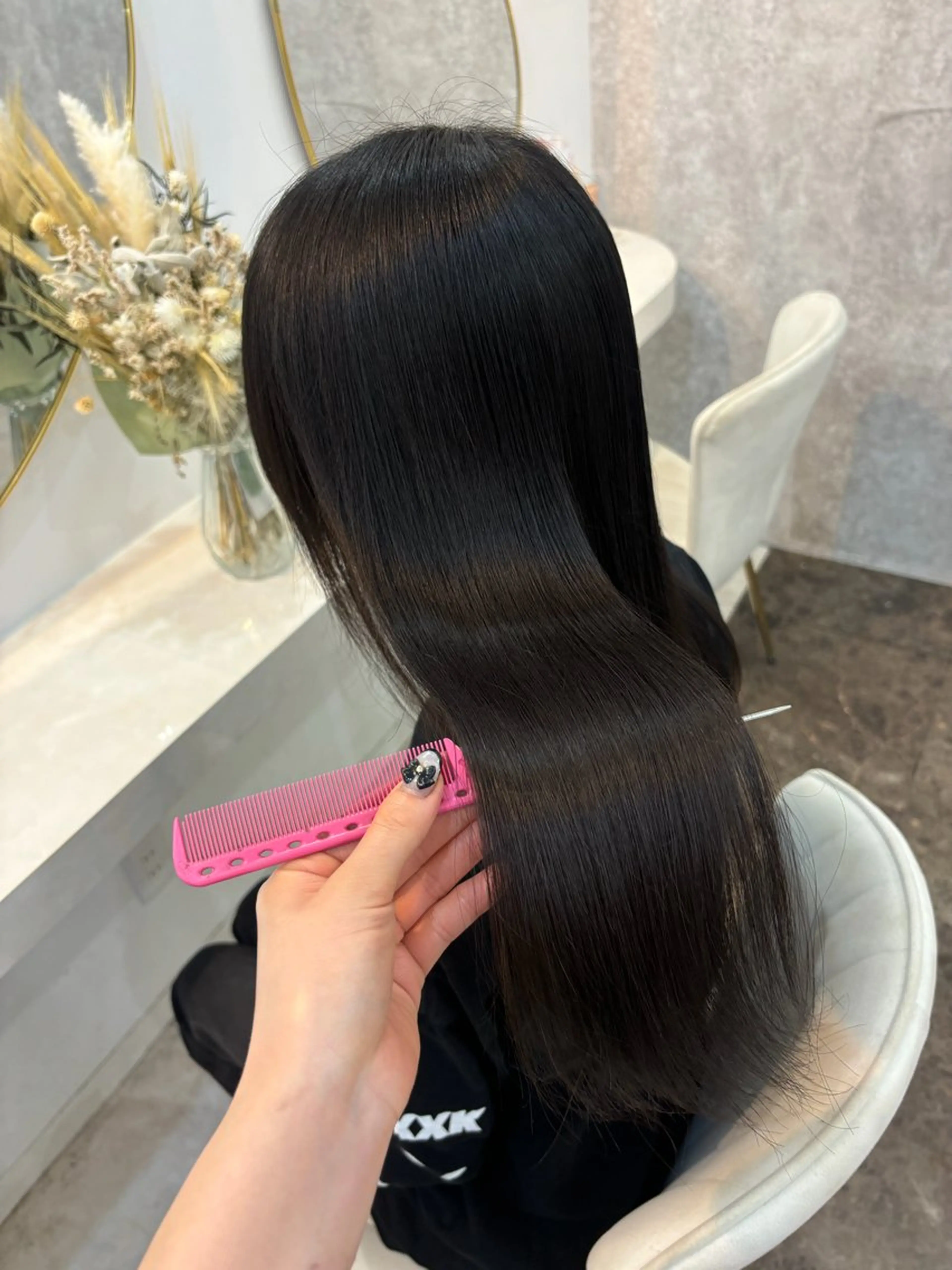 ロング カラー ヘアカラー トリートメント せいと/レイヤー/ ハイトーン/艶髪のヘアスタイル