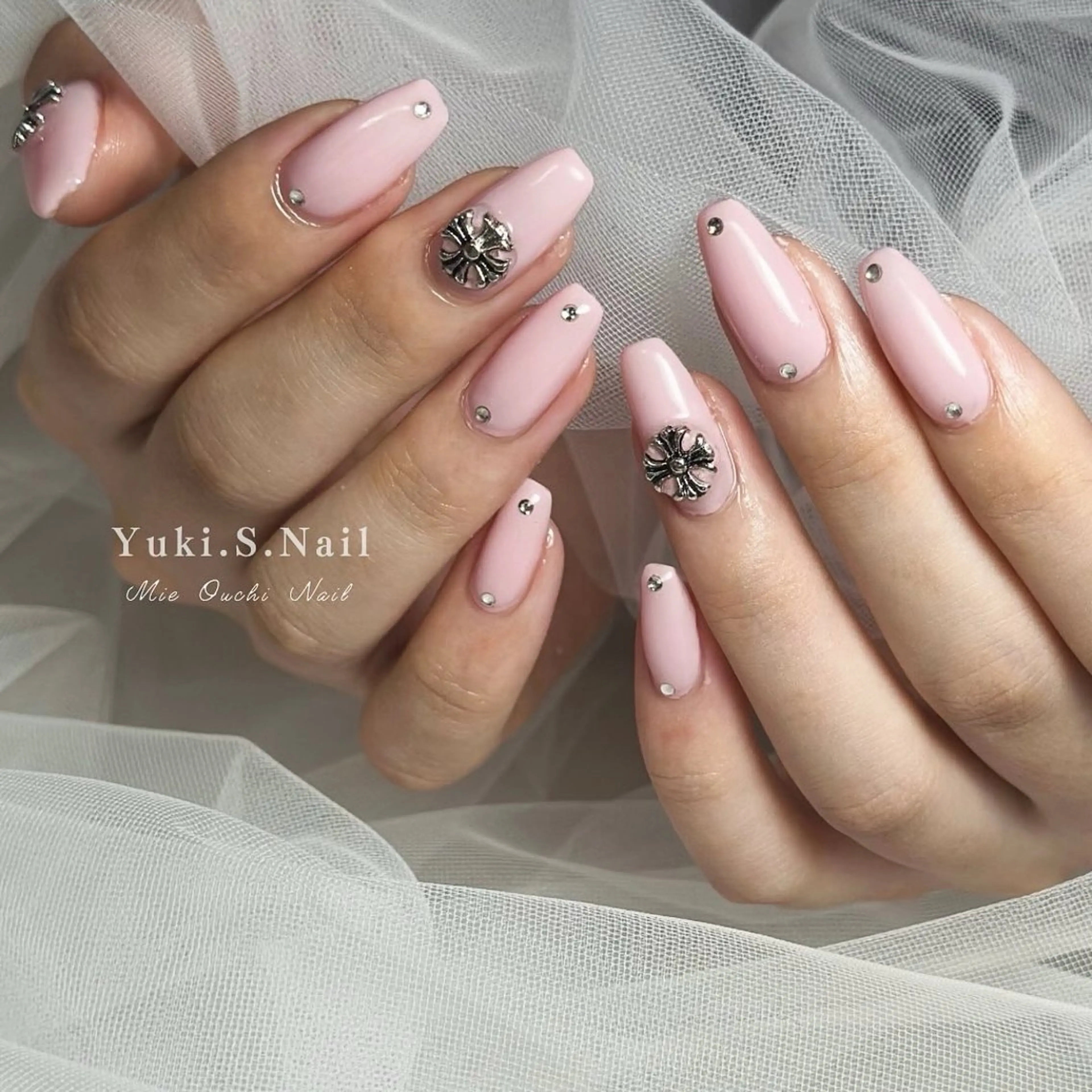 ロング Yuki S.Nailのネイルデザイン