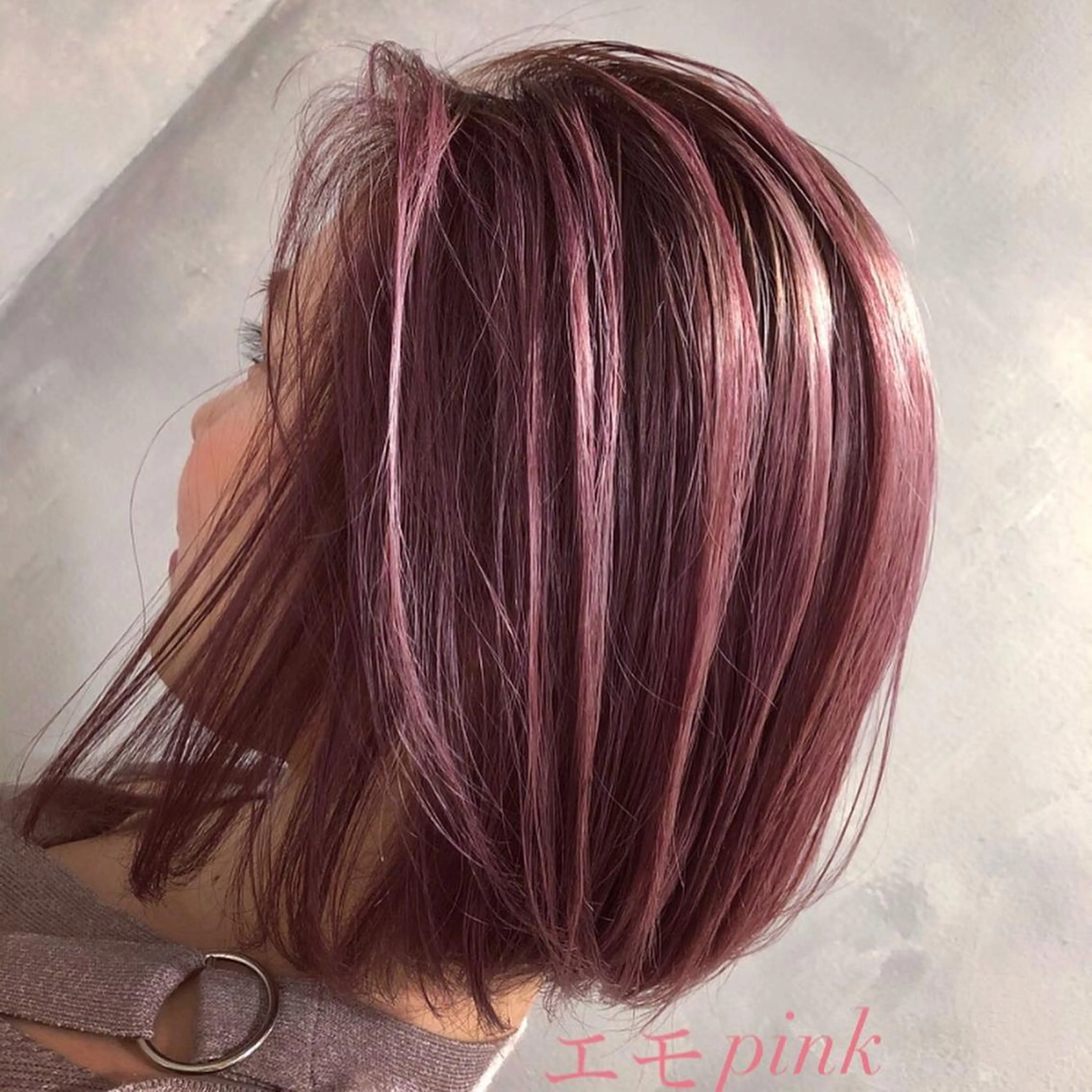 ミディアム 髪質改善⭐️ 桜場のヘアスタイル