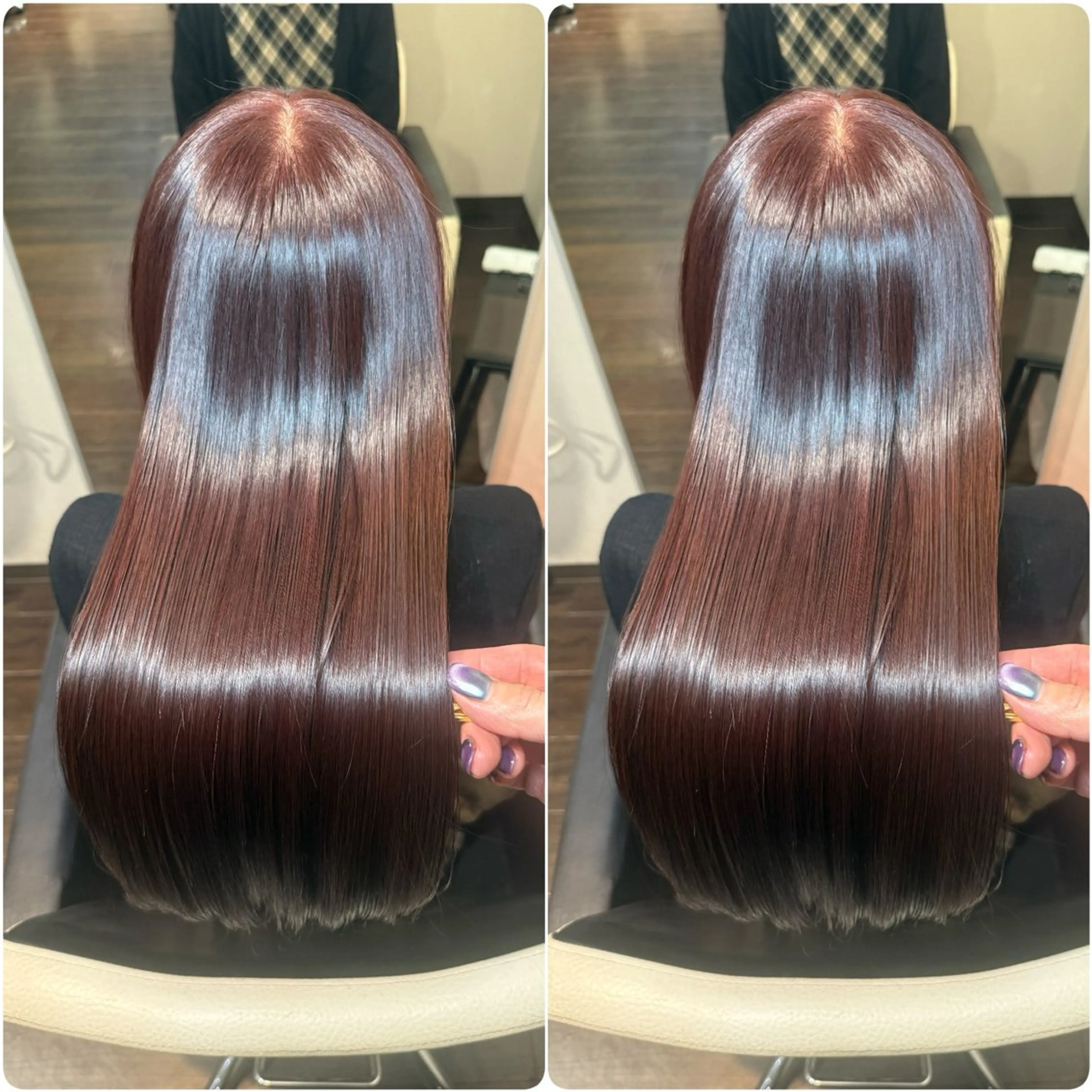 ロング カラー カット ヘアカラー トリートメント ヘッドスパ 🌹ULTOWA🌹 髪質改善/縮毛/店長のヘアスタイル