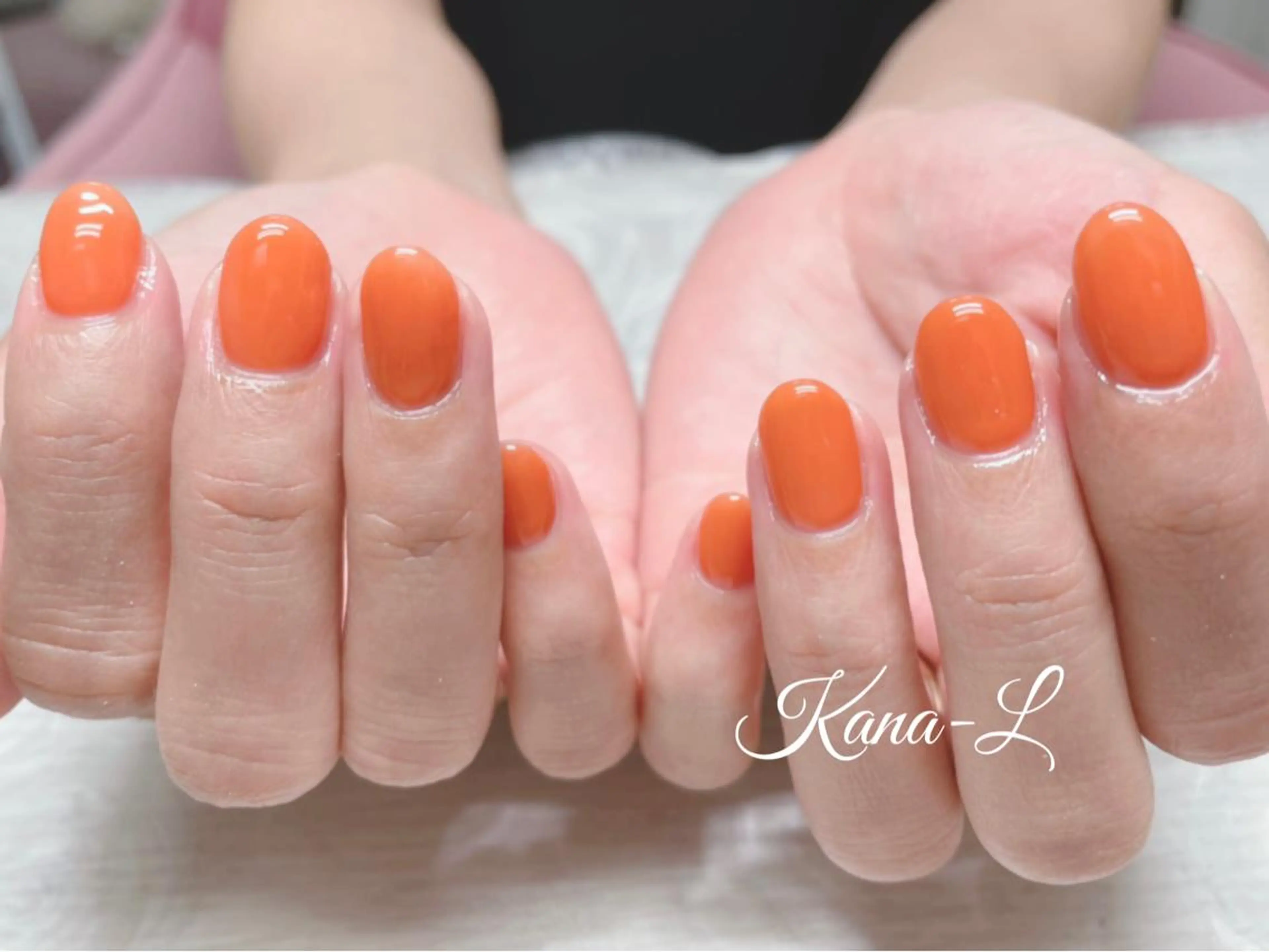 カラー ネイル ワンカラーネイル 芦辺 香奈のネイルデザイン