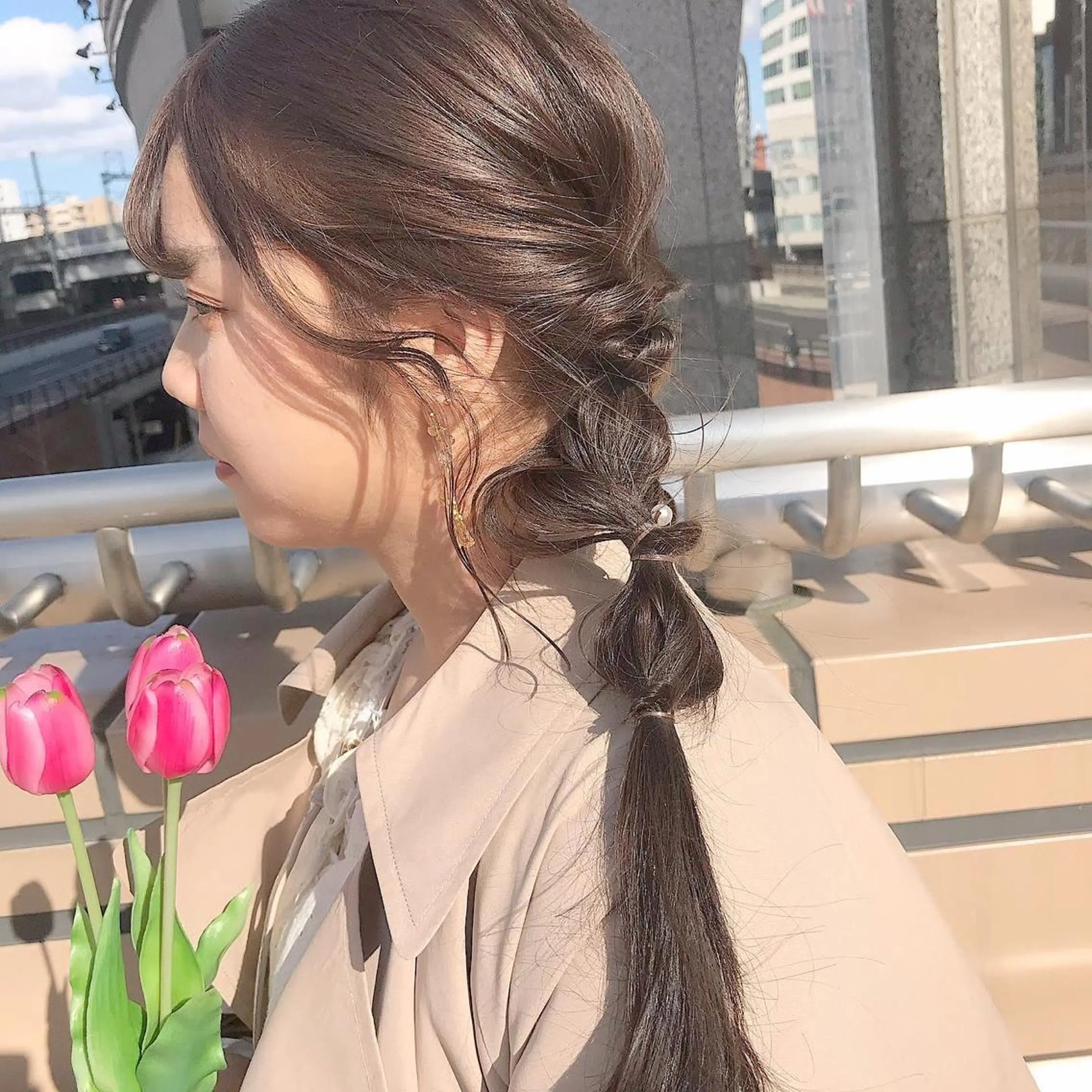 ロング ヘアアレンジ mako︴ Euphoriaのヘアスタイル