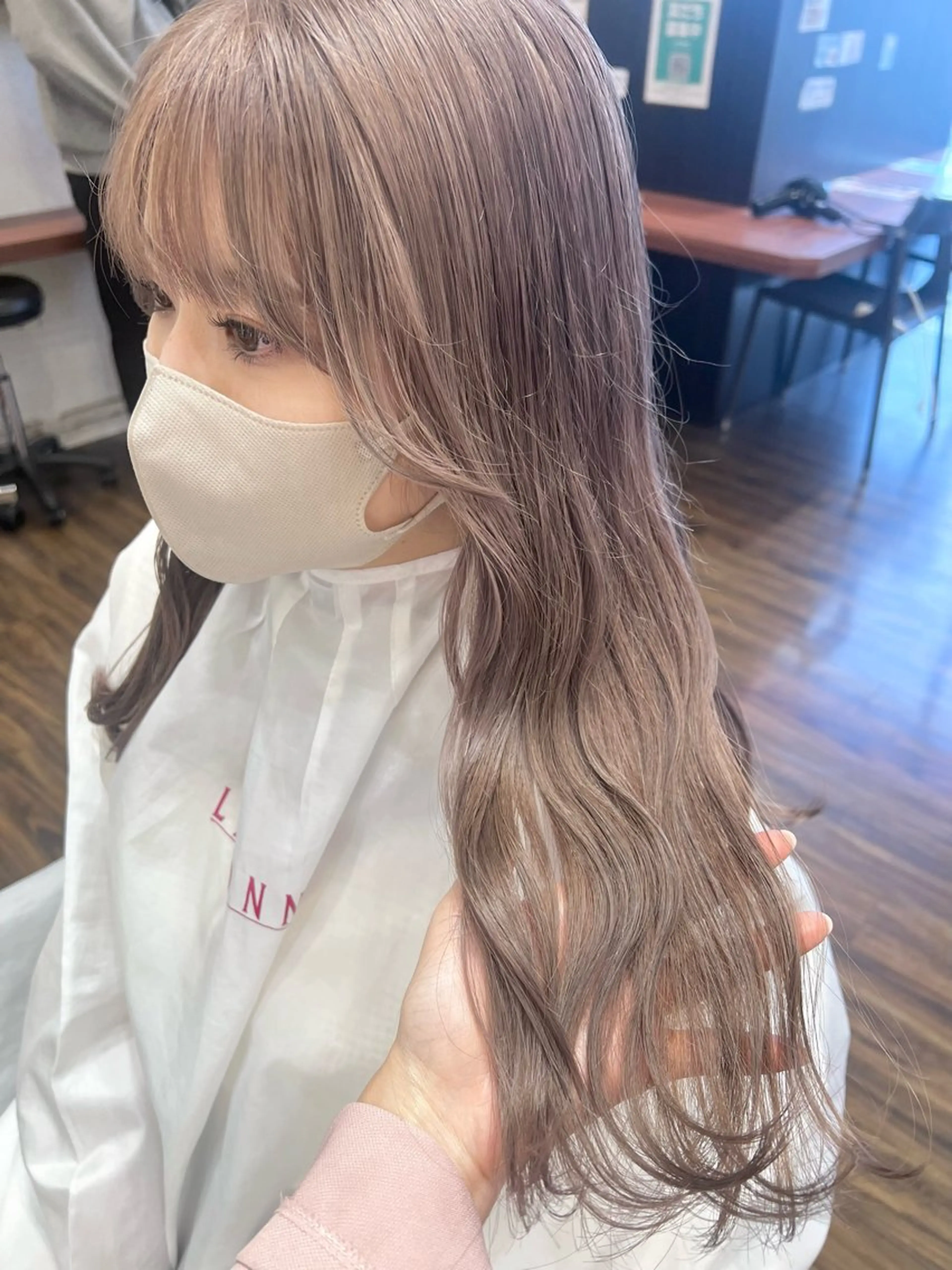 ロング ボブ ヘアカラー 名古屋美容院 / keinaのヘアスタイル