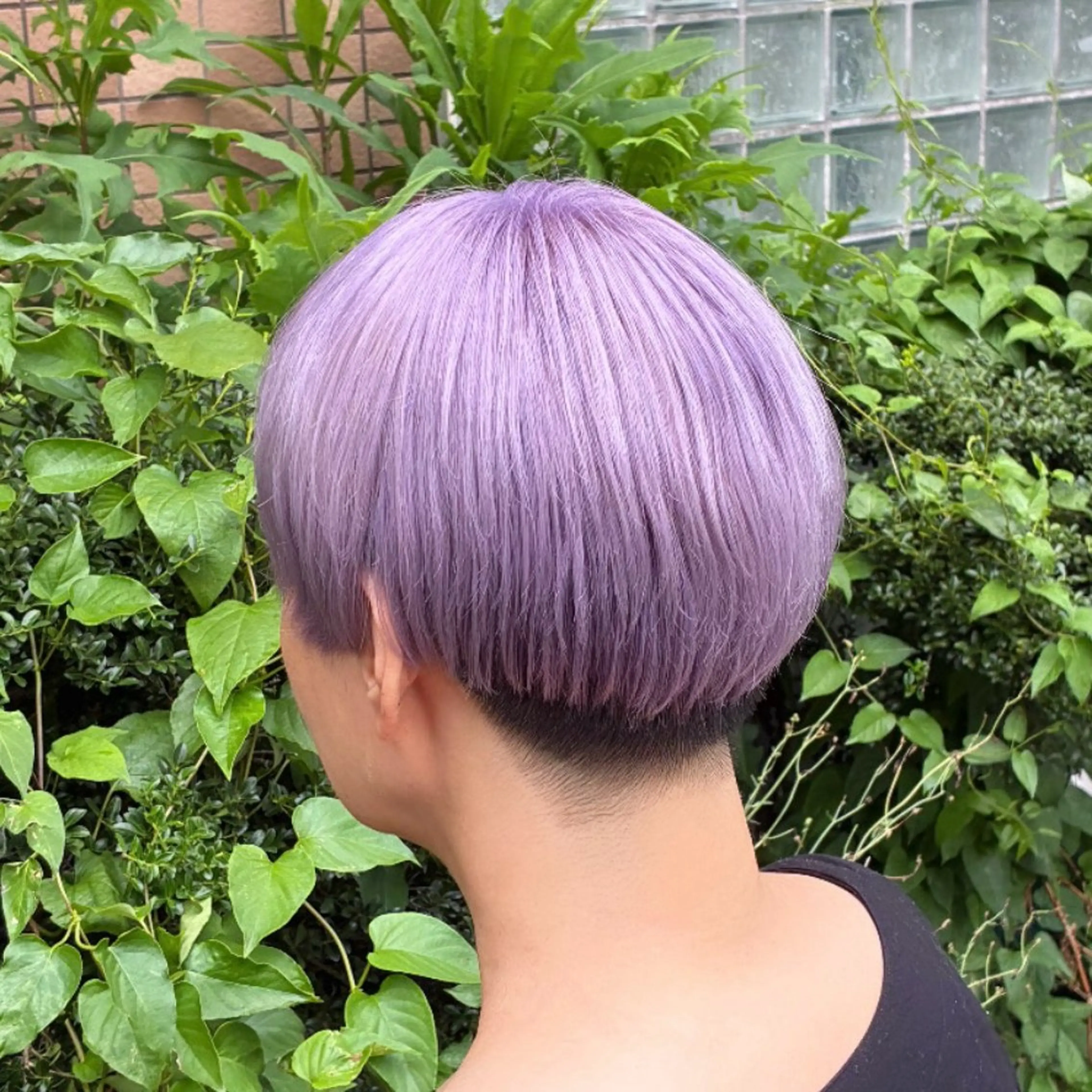 ショート カット ヘアカラー トリートメント ハイトーン/レイヤー カット/TAKEのヘアスタイル