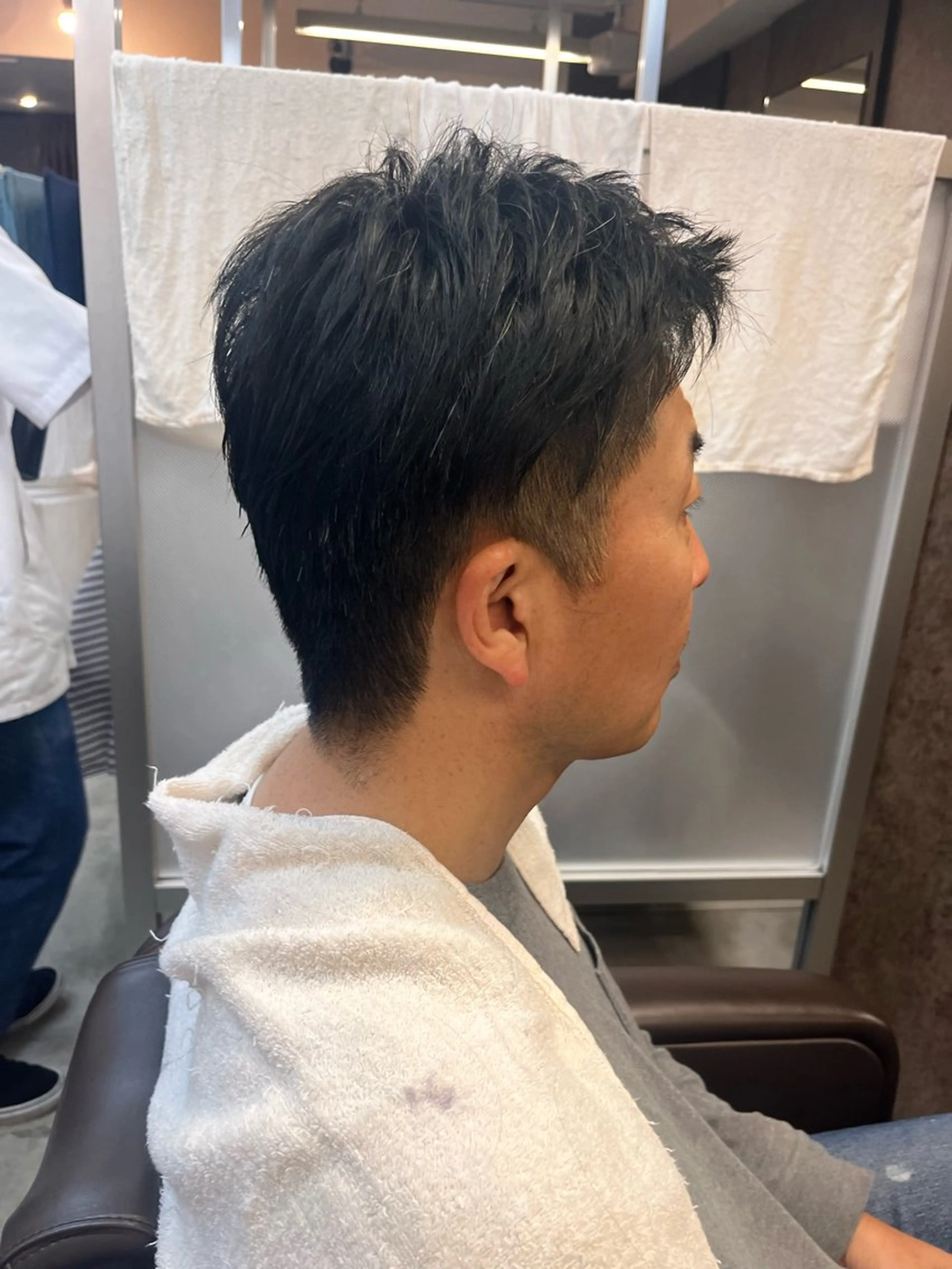 ショート メンズ 清水 寧生のヘアスタイル