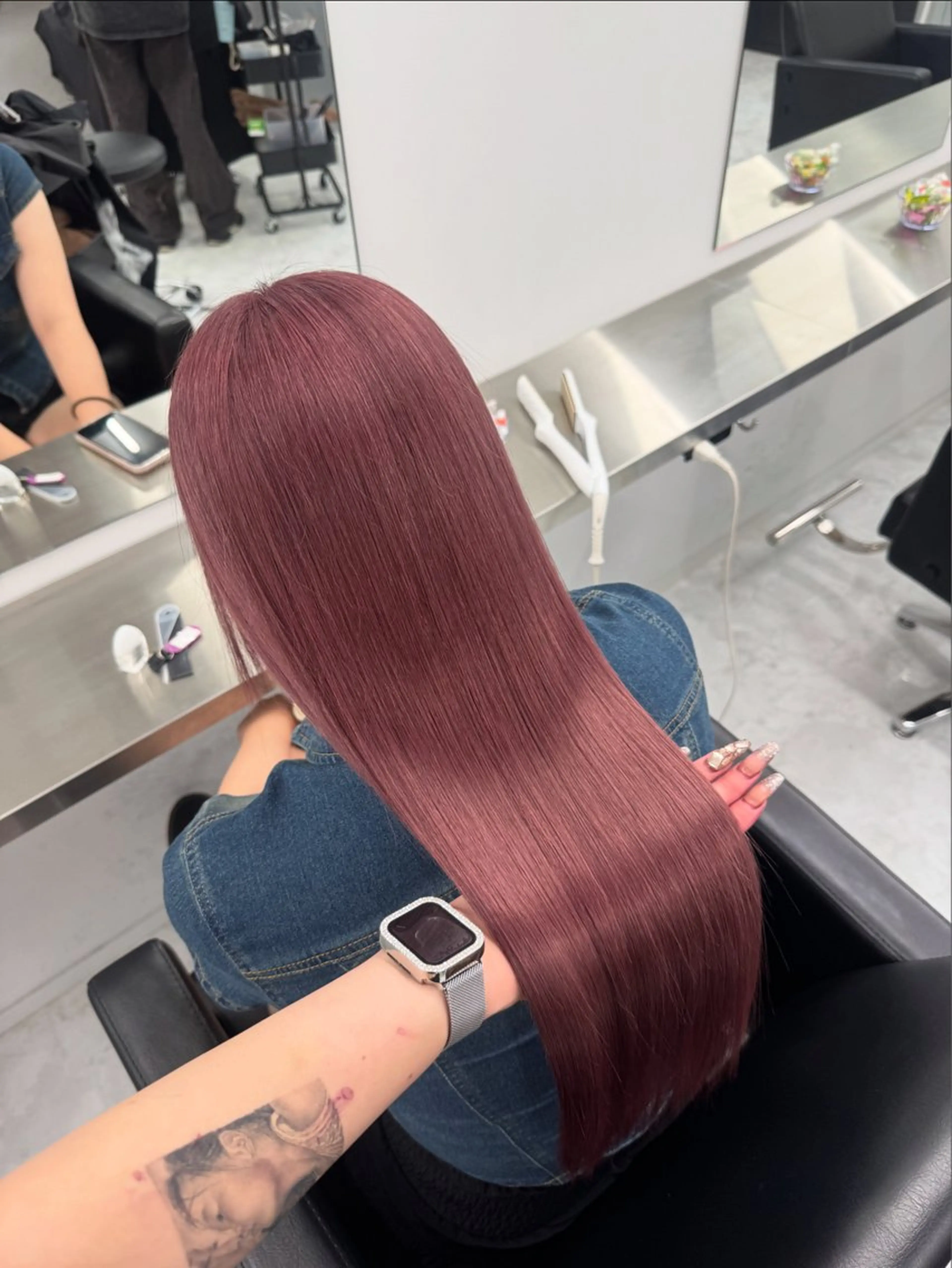 ロング 激盛ハイトーン🪄✩ Kalin🧁🎀のヘアスタイル