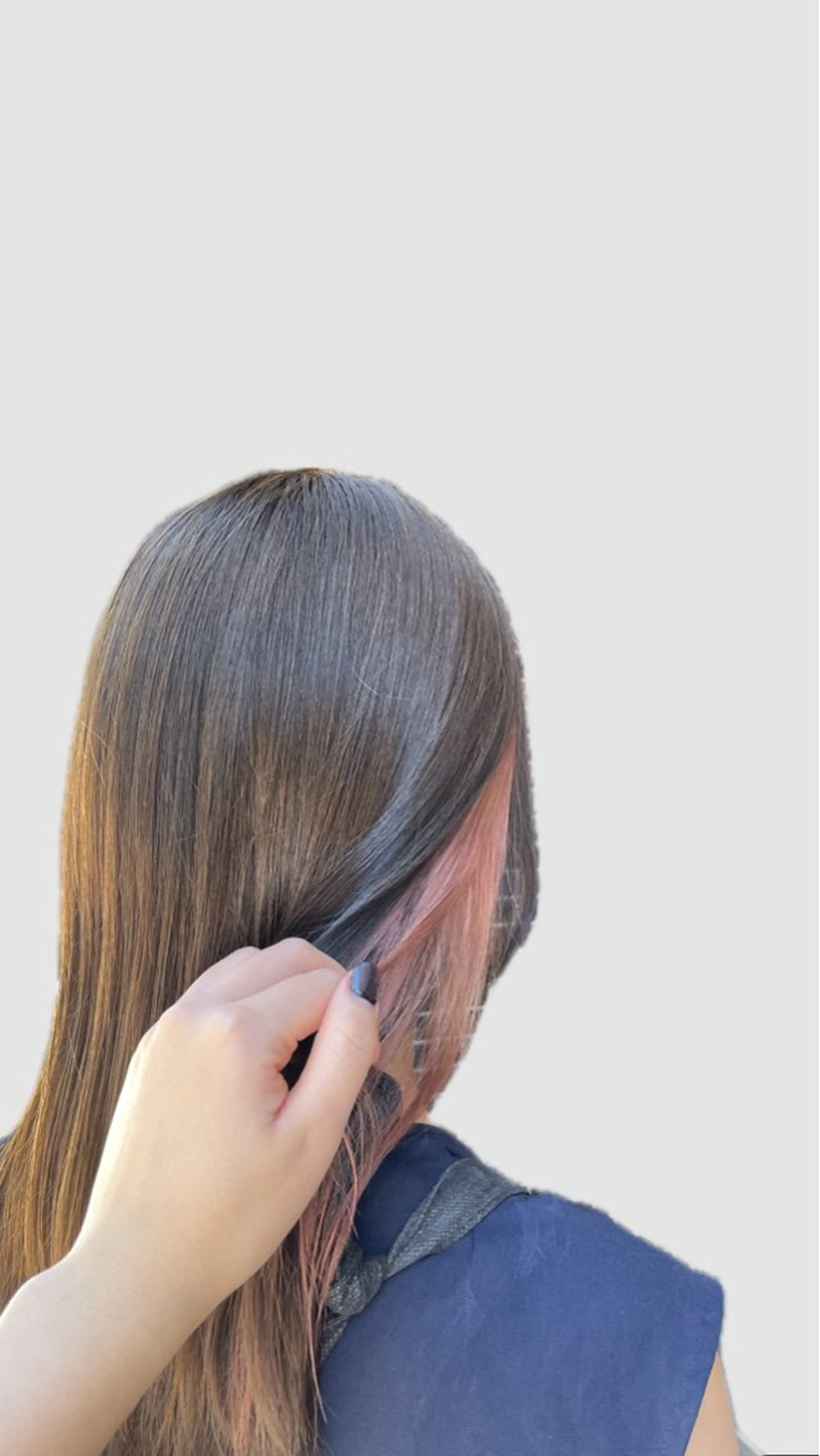 ロング カラー イヤリングカラー ヘアカラー 🐥Homie/ yuna🐥のヘアスタイル