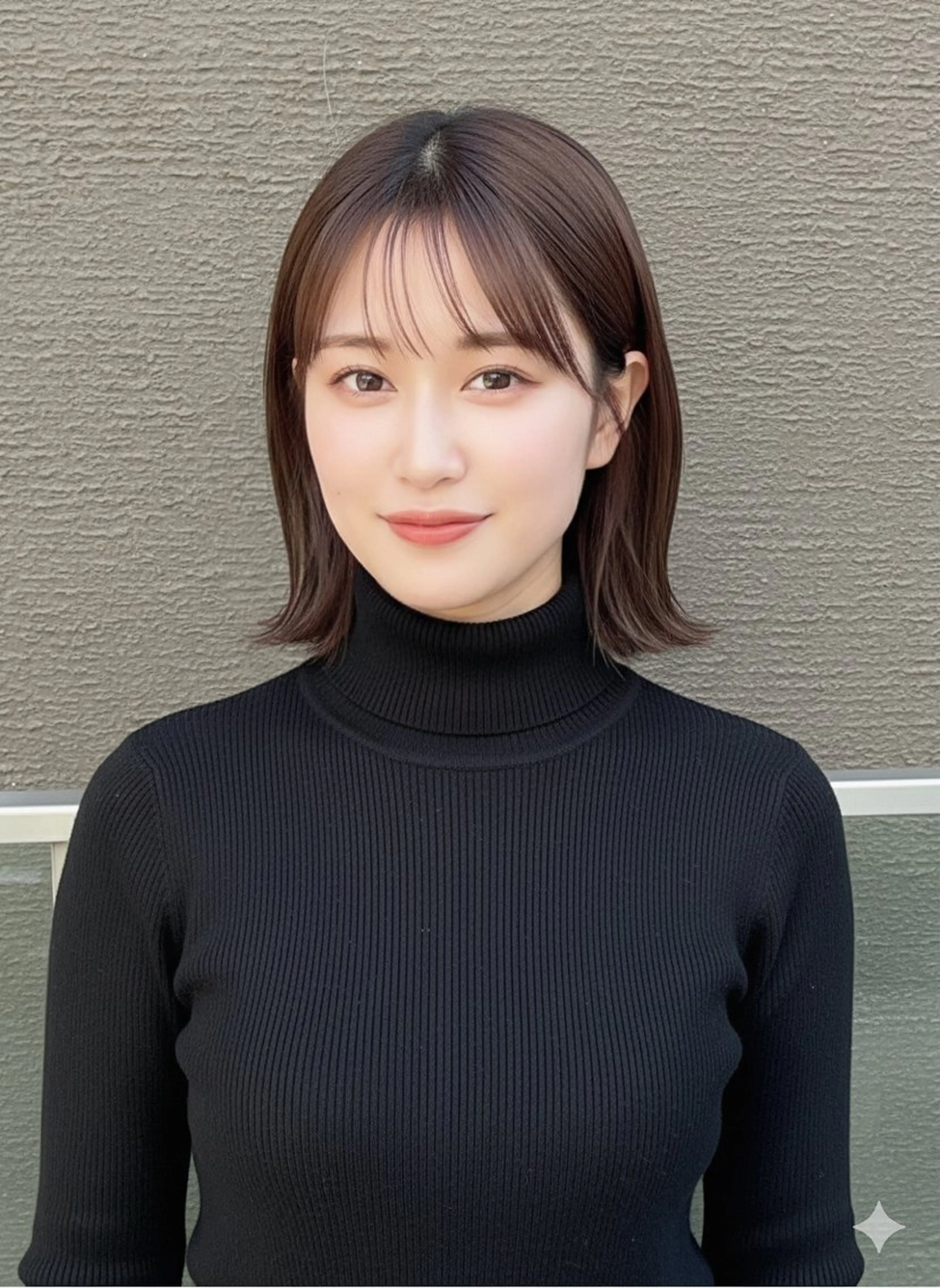 ミディアム 吉原 星稀のヘアスタイル