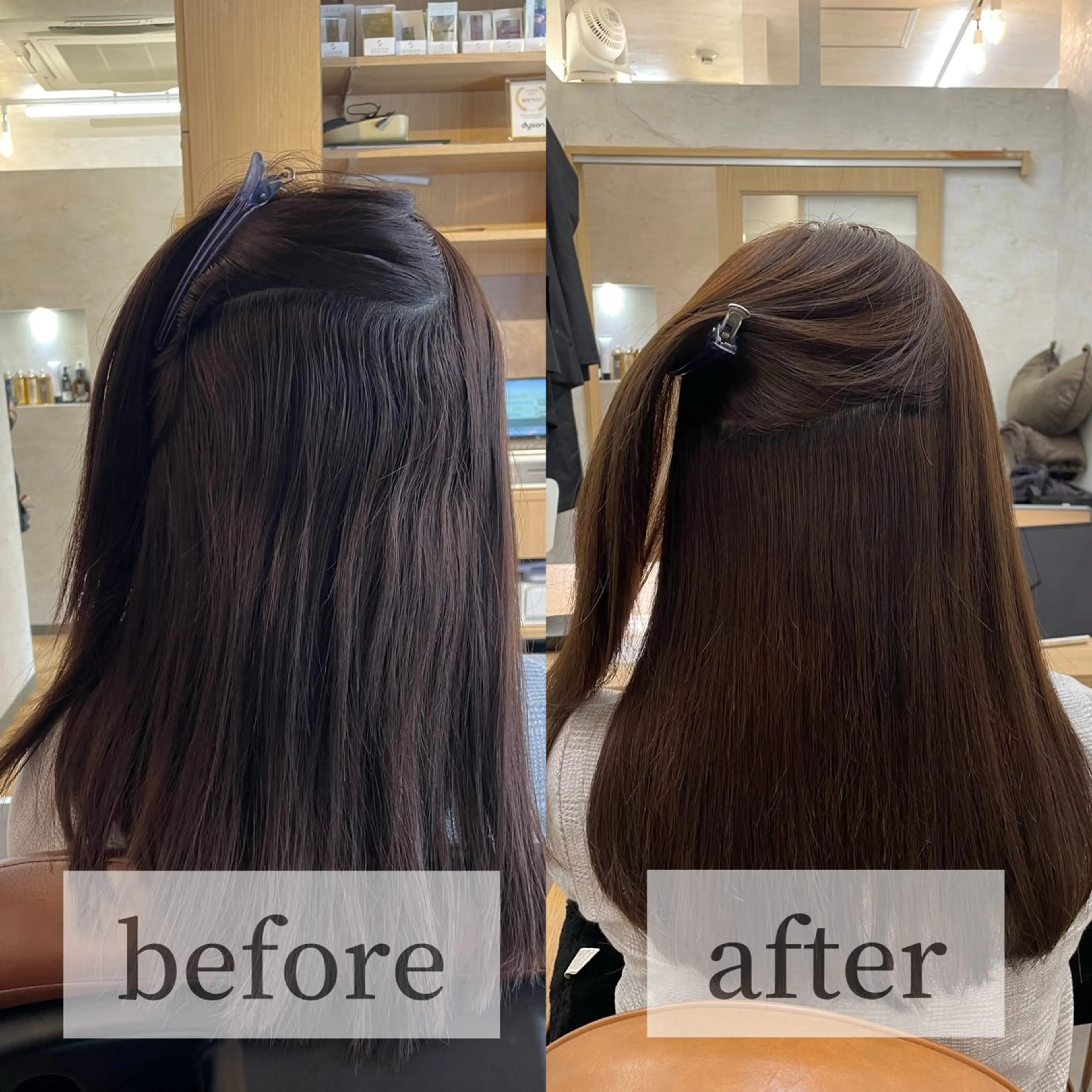 ロング パーマ カット 縮毛矯正 トリートメント 高橋 芽衣のヘアスタイル