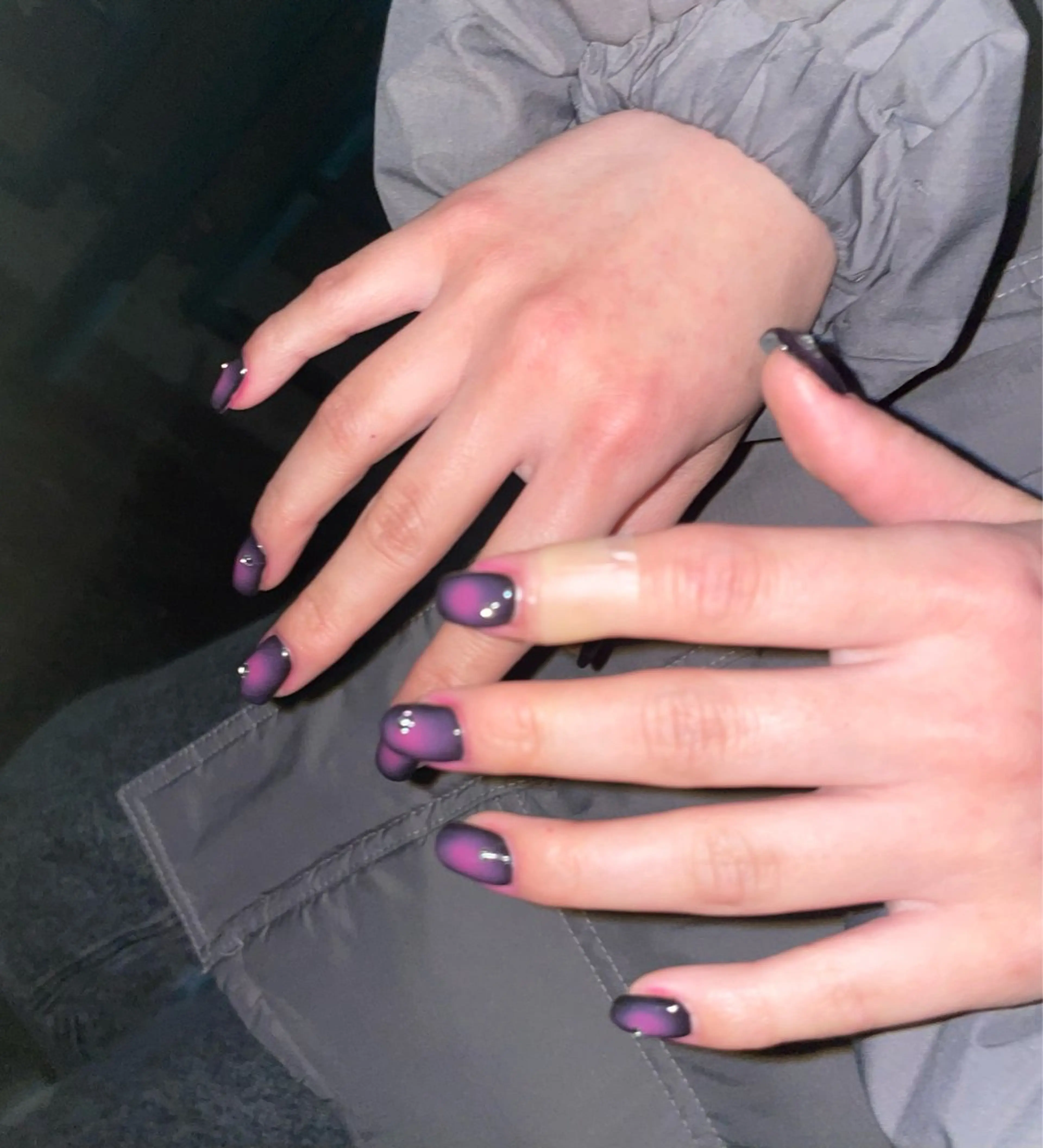 ショート 🫧Sunrich lu🤍のネイルデザイン