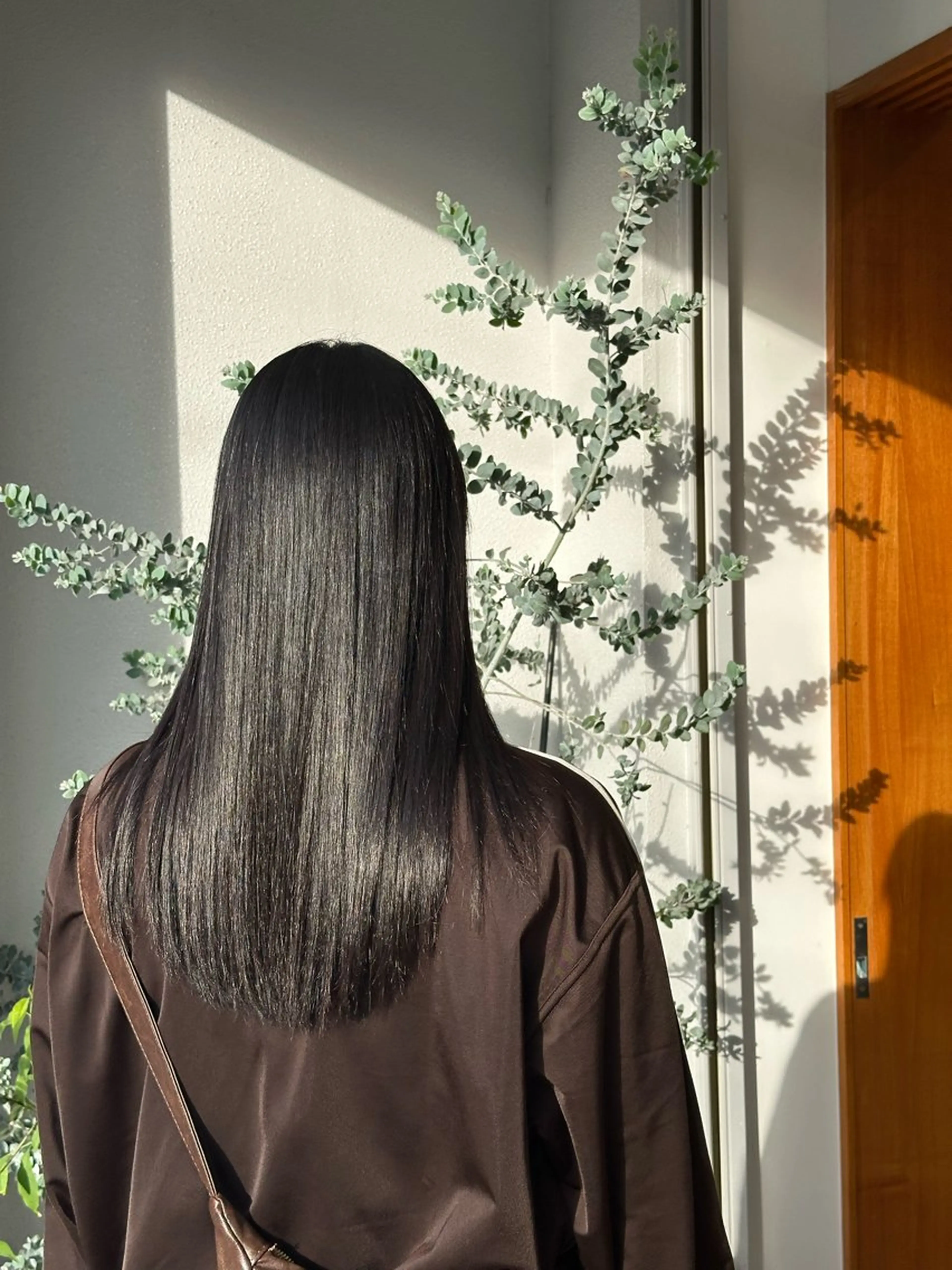 パーマ 縮毛矯正 ストレートパーマ 上米良 麻衣のヘアスタイル