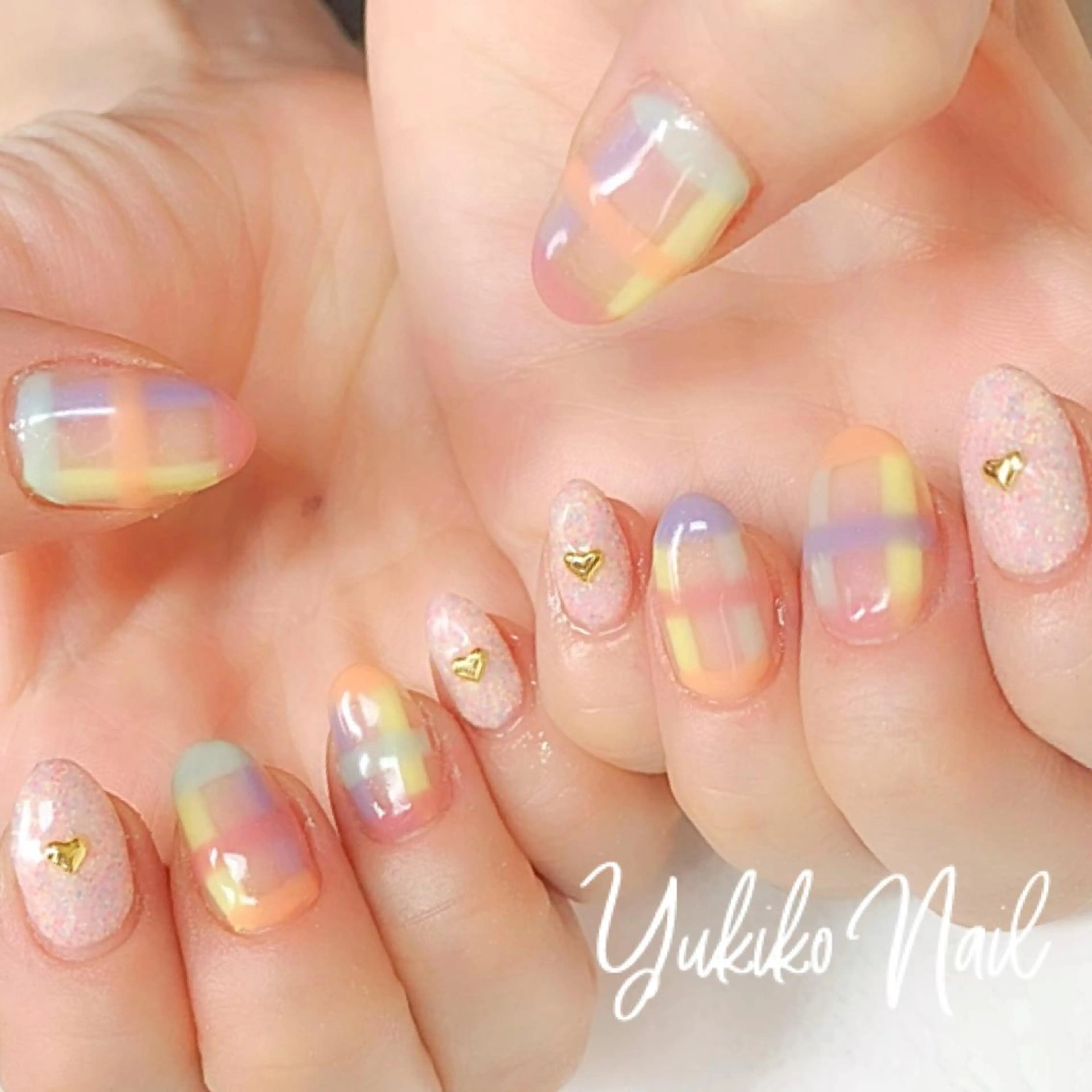 ネイル パステルネイル ユキコ ネイルのネイルデザイン
