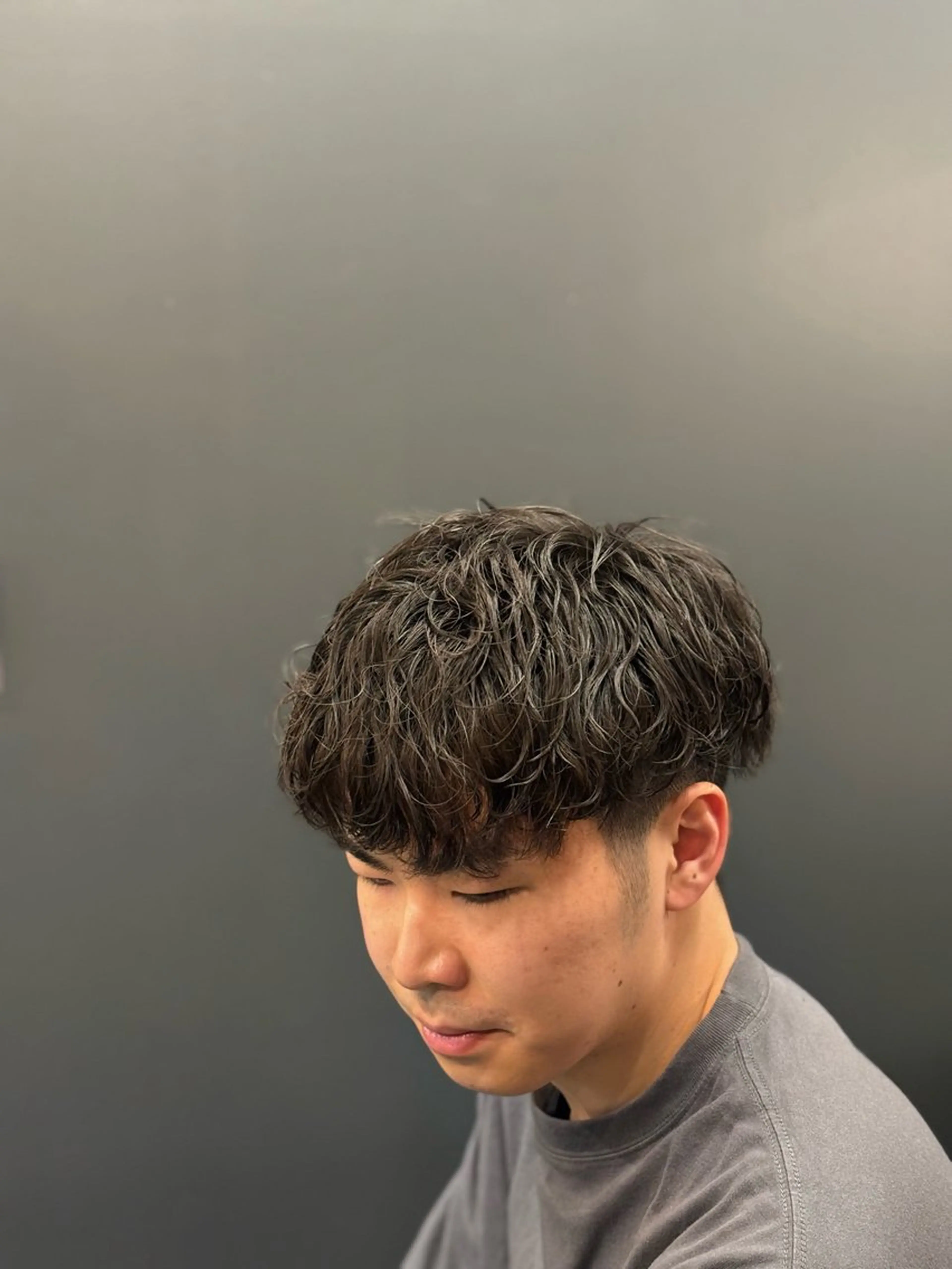 メンズ メンズパーマ カット パーマ メンズパーマ/ 大須田 倭のヘアスタイル
