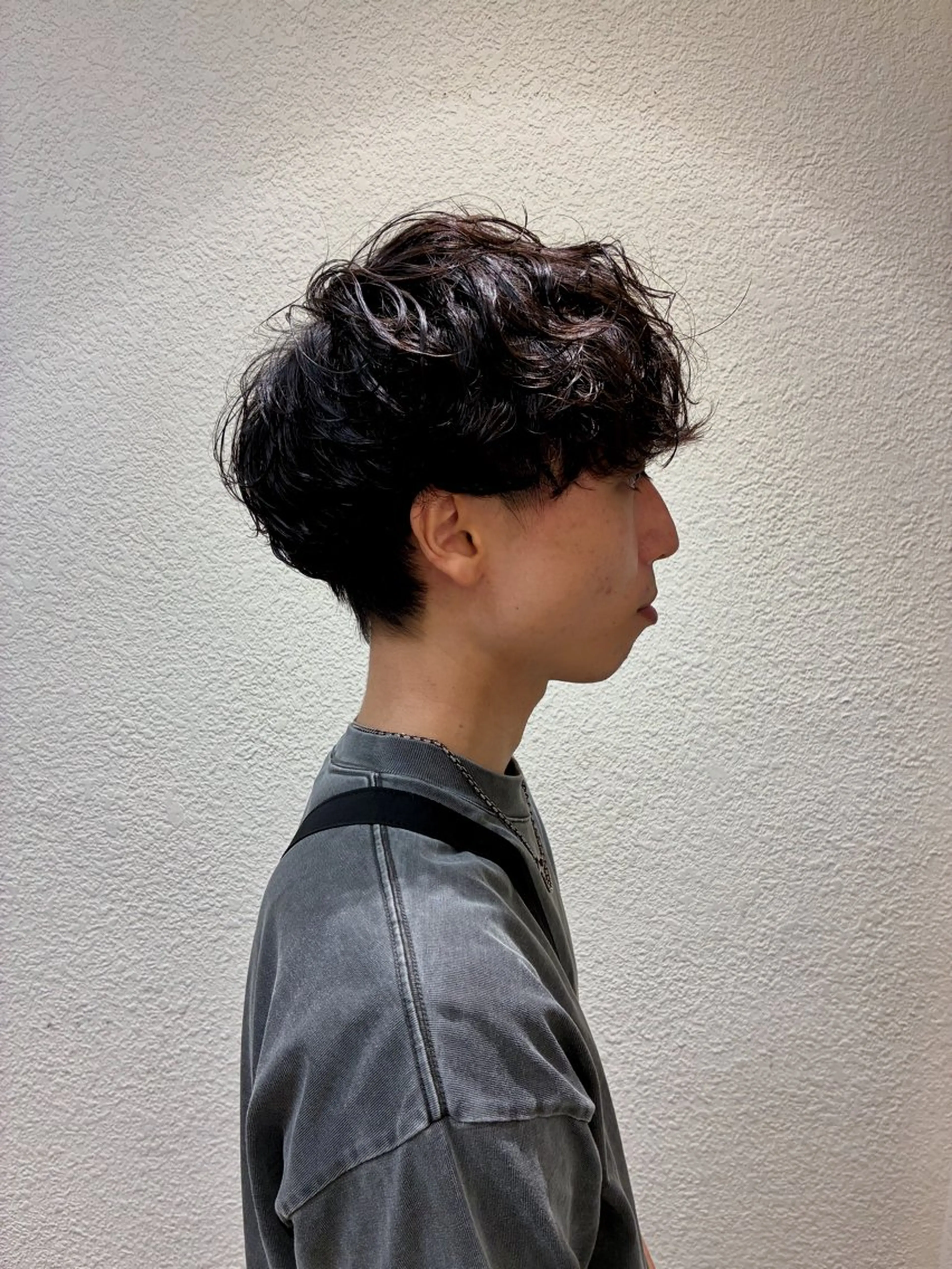 パーマ メンズ カット パーマ トリートメント 新規再来率No.1 金山/メンズパーマのヘアスタイル