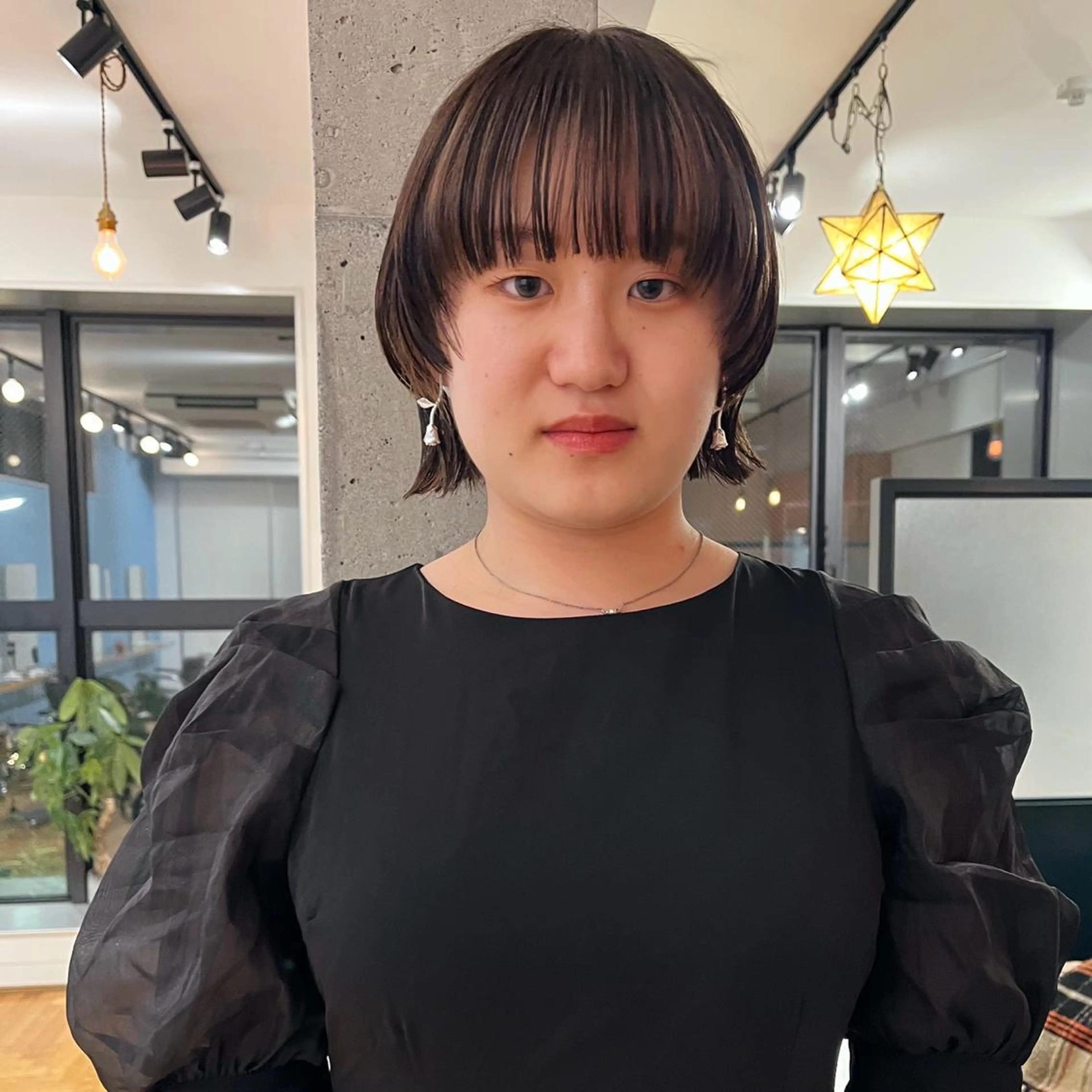 ショート ボブ 暖色/パーマ 🌼クニトウメイのヘアスタイル