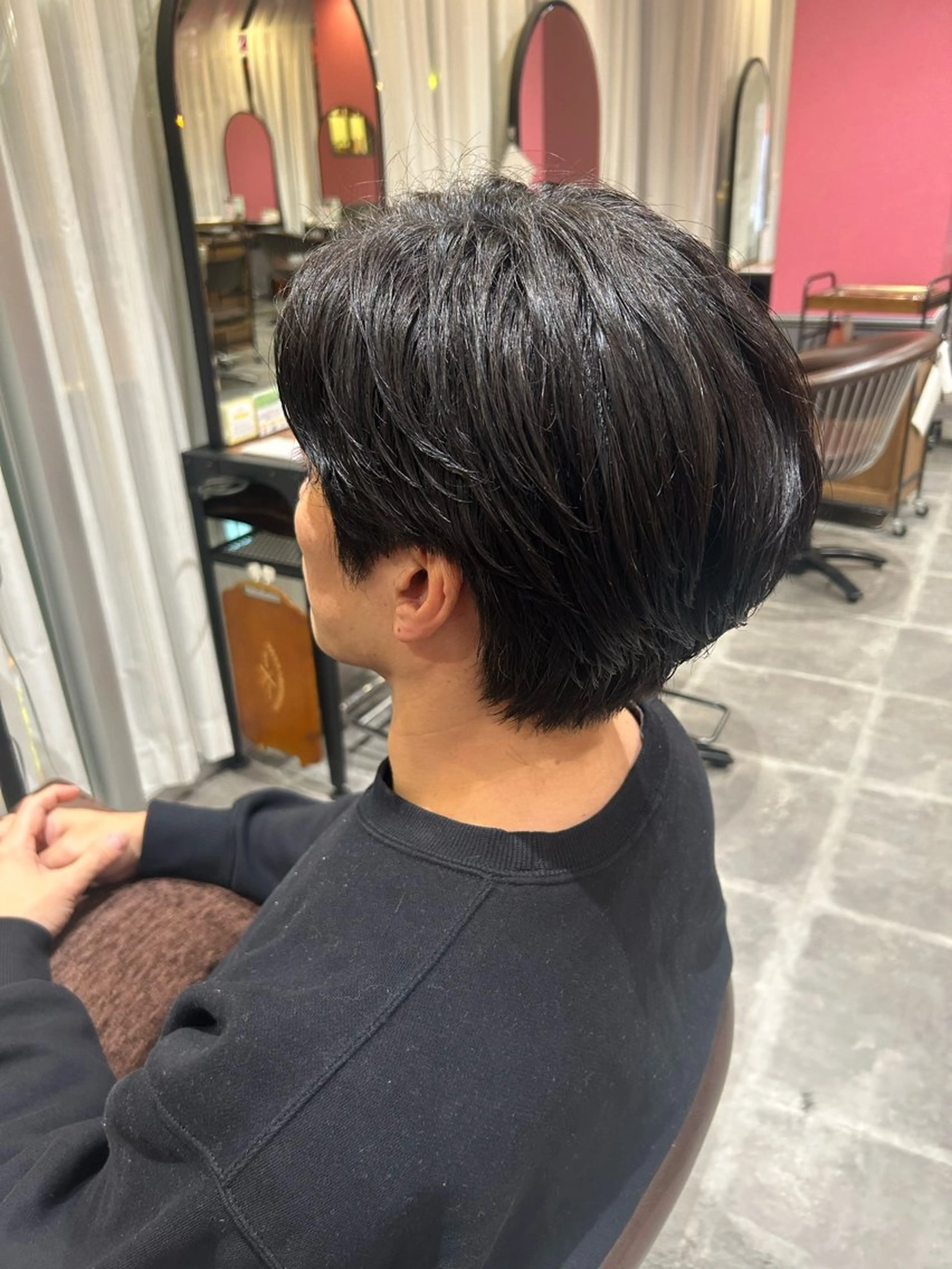 メンズ 梅田 ショートヘア 募集中 YUKINOのヘアスタイル