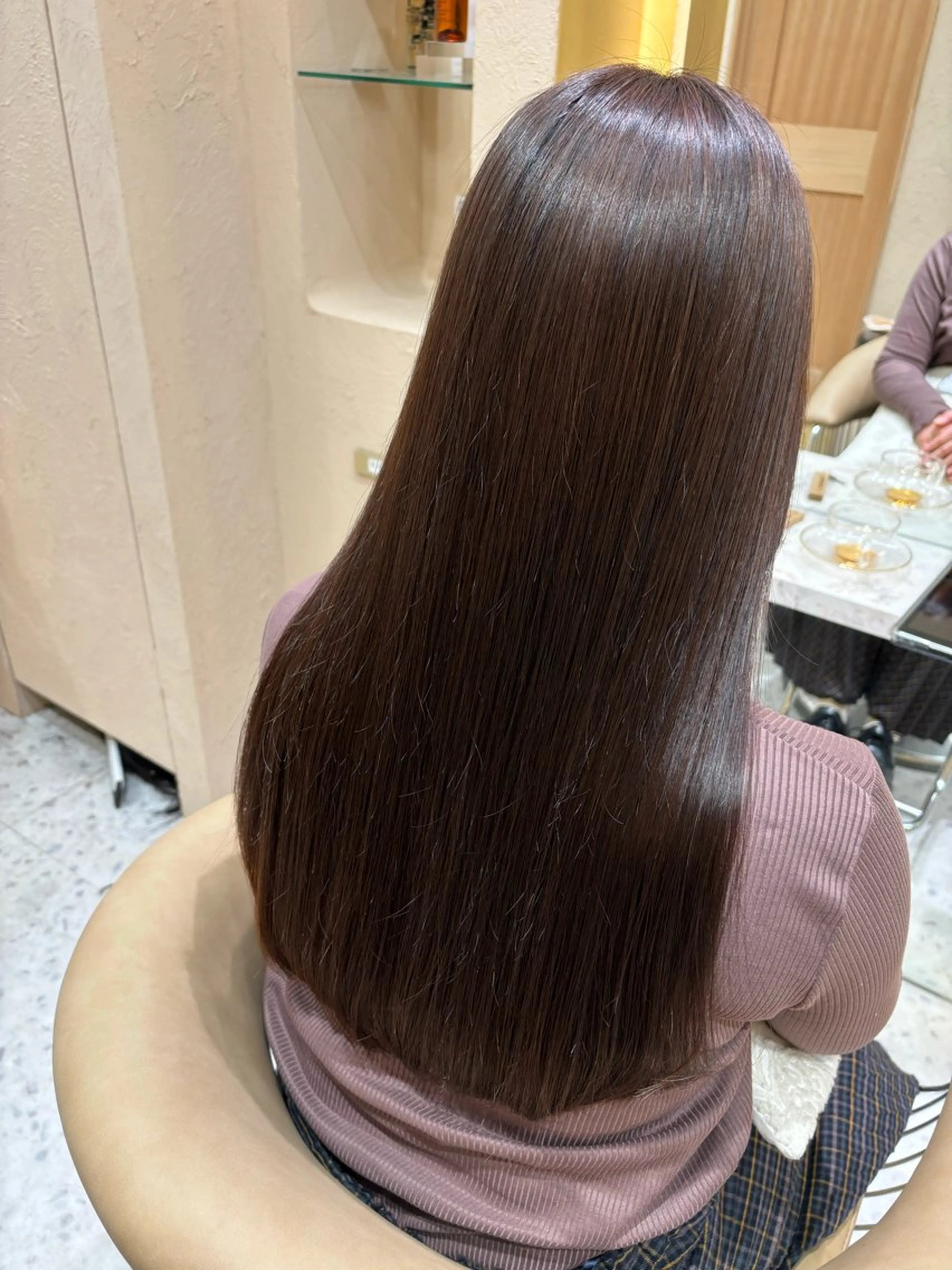 ロング パーマ 縮毛矯正 あかね☆ヘアアレンジ /ボブ/縮毛矯正のヘアスタイル