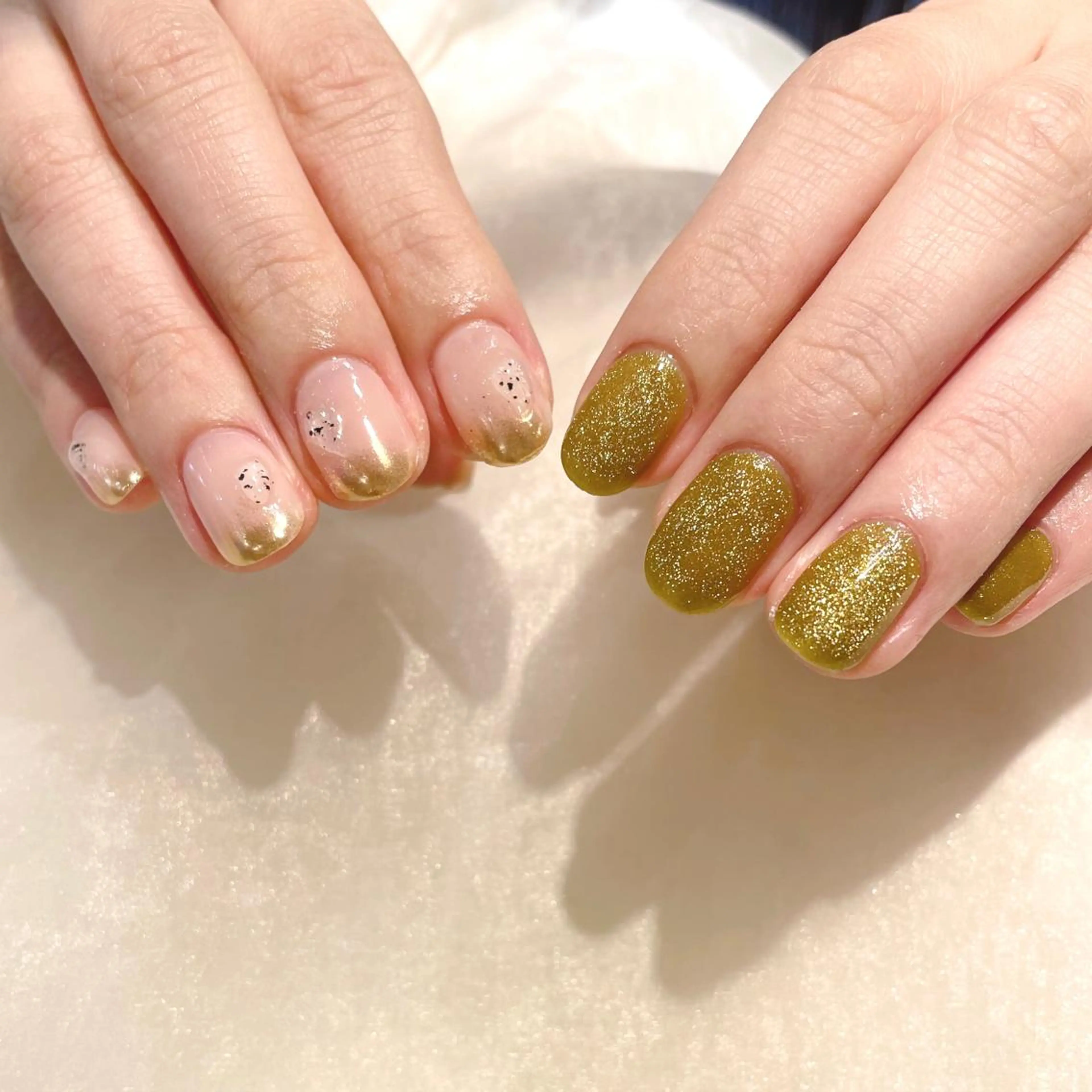 ネイル ハンドネイル 新井 ひなののネイルデザイン