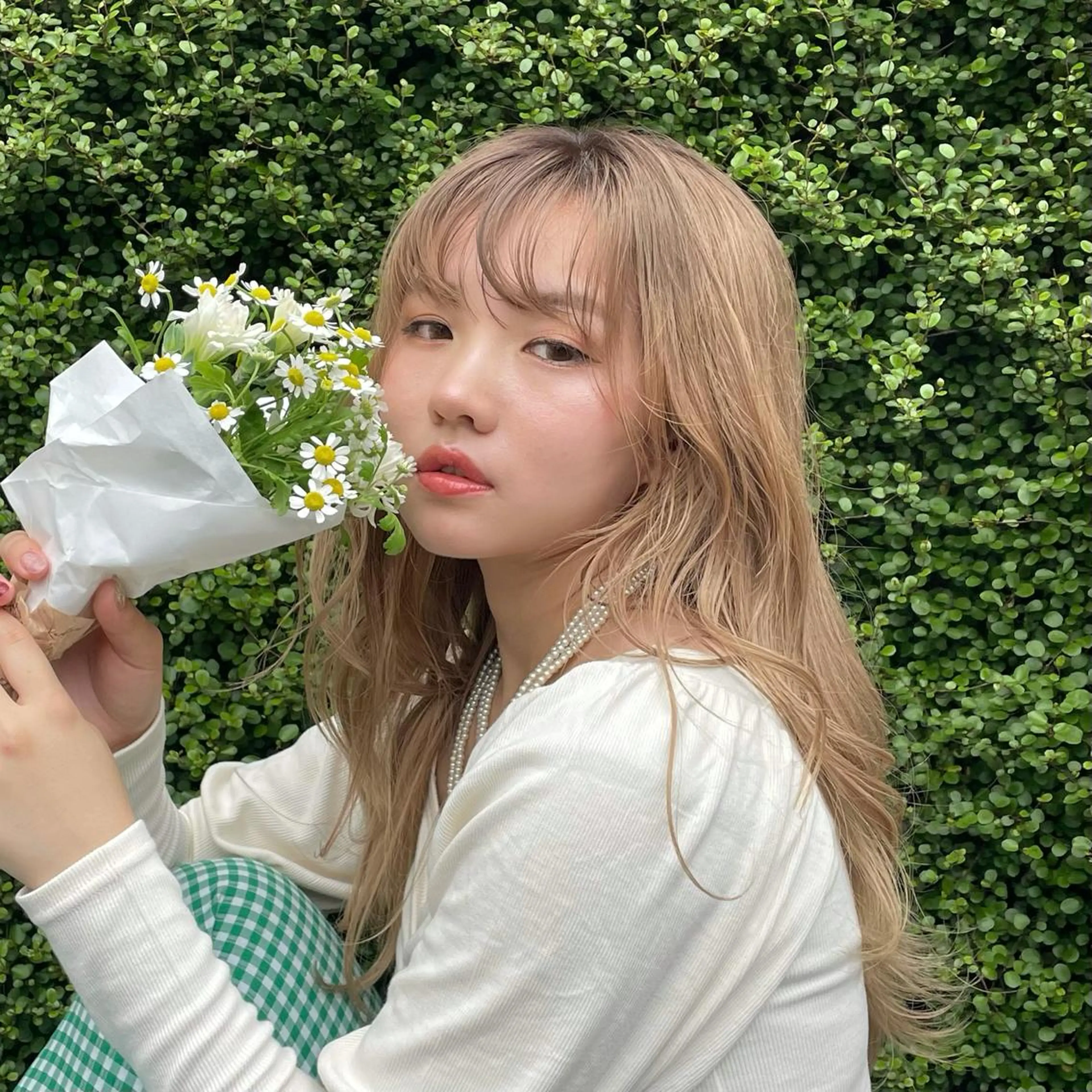 ロング カラー ヘアアレンジ アイブロウ/眉毛 / Natsumi🤍の眉毛・アイブロウイメージ