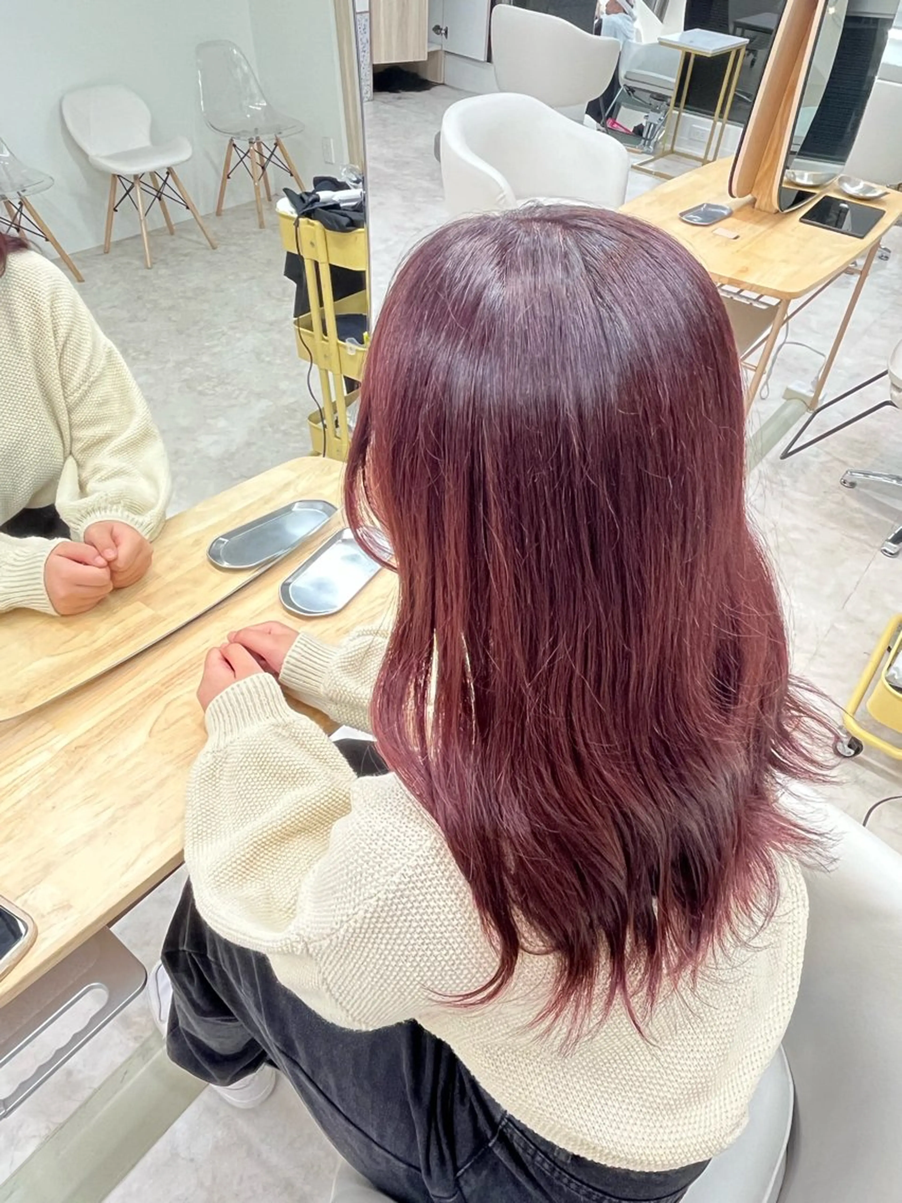 カラー カット ヘアカラー ナチュラルヘア🦋 のの  YECCAのヘアスタイル