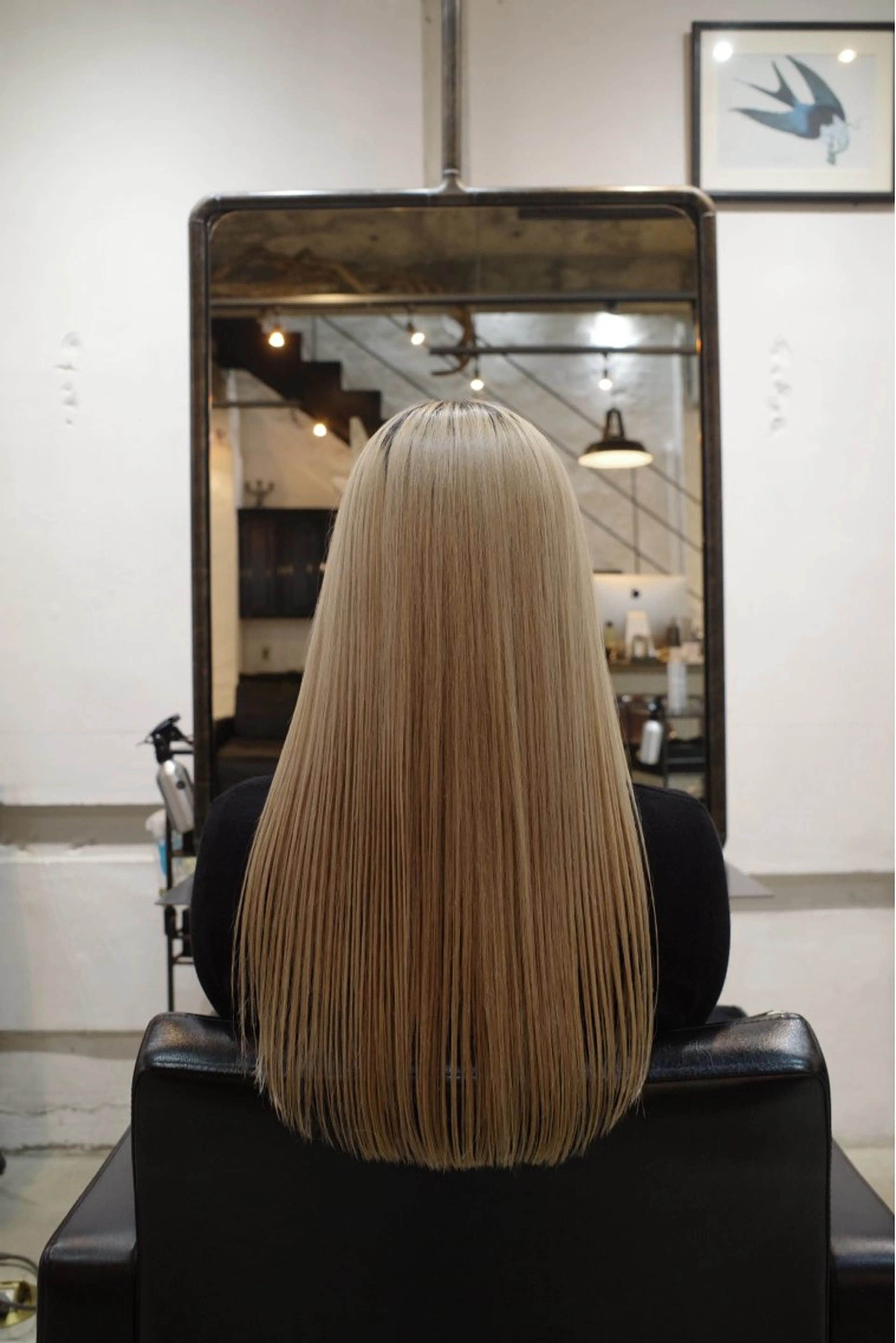 ロング ヘアカラー 大洞 ことのヘアスタイル