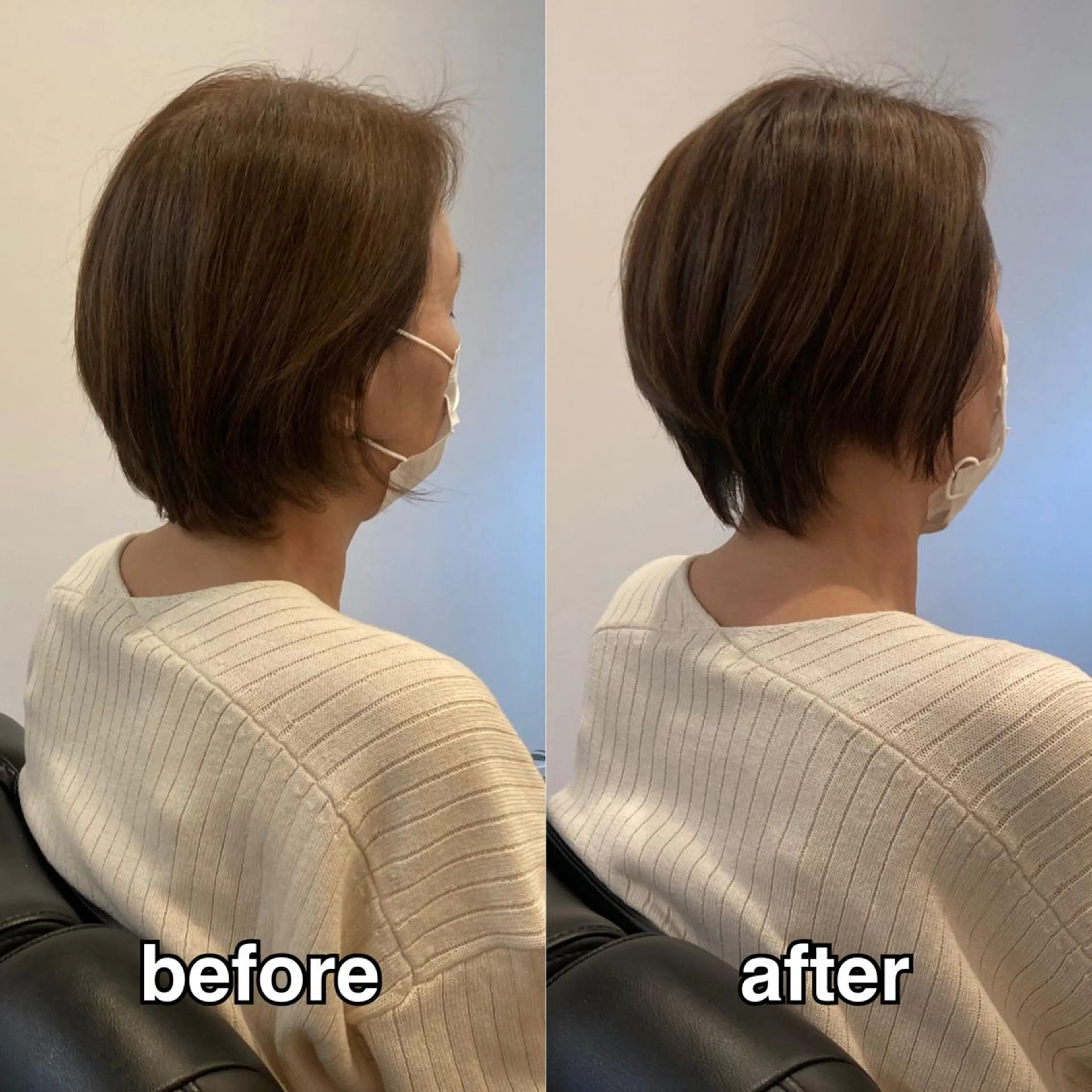ショート 濱本 浩安のヘアスタイル