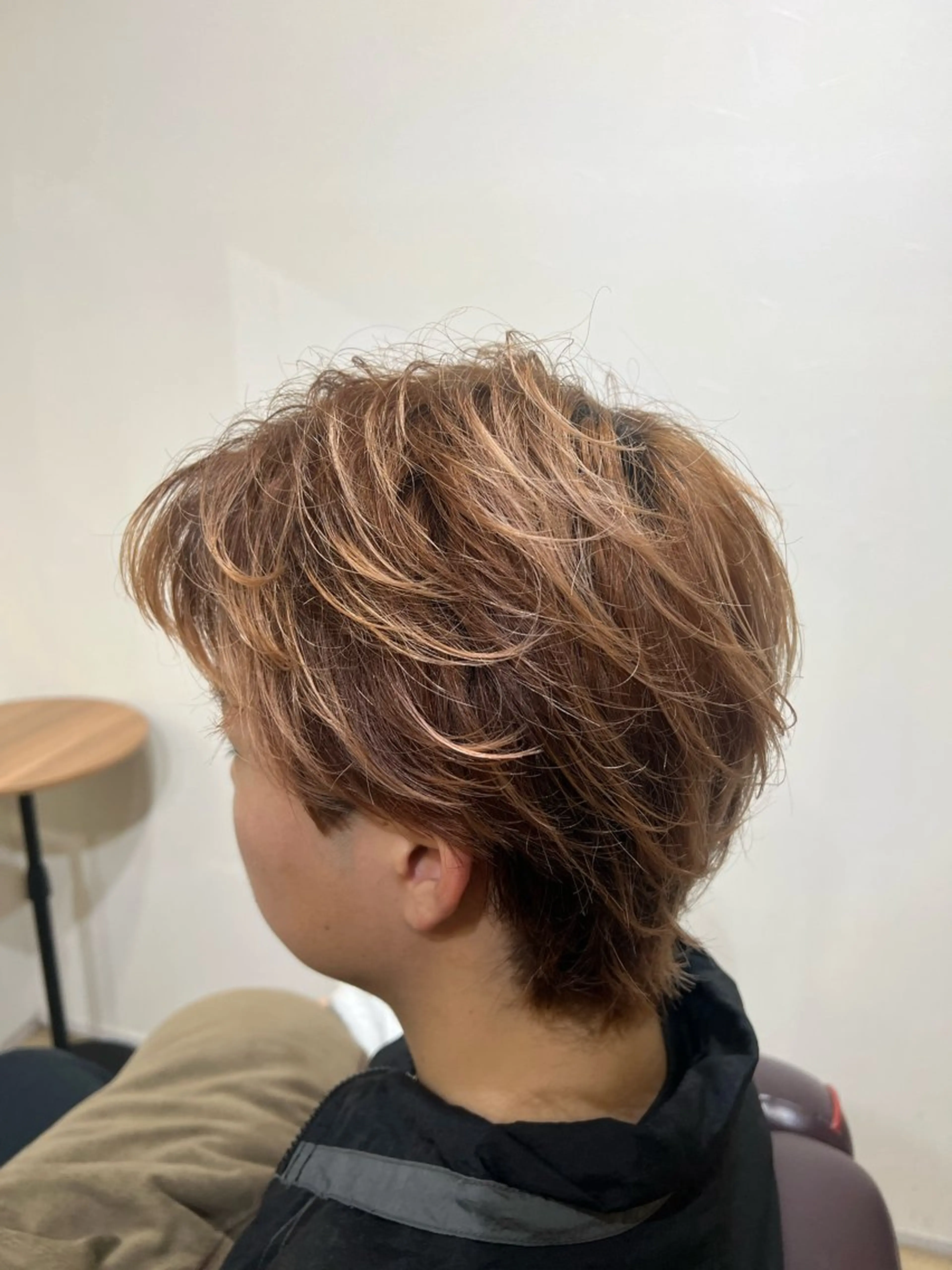 メンズ カット パーマ／メンズ ／ピンパーマ/横山のヘアスタイル