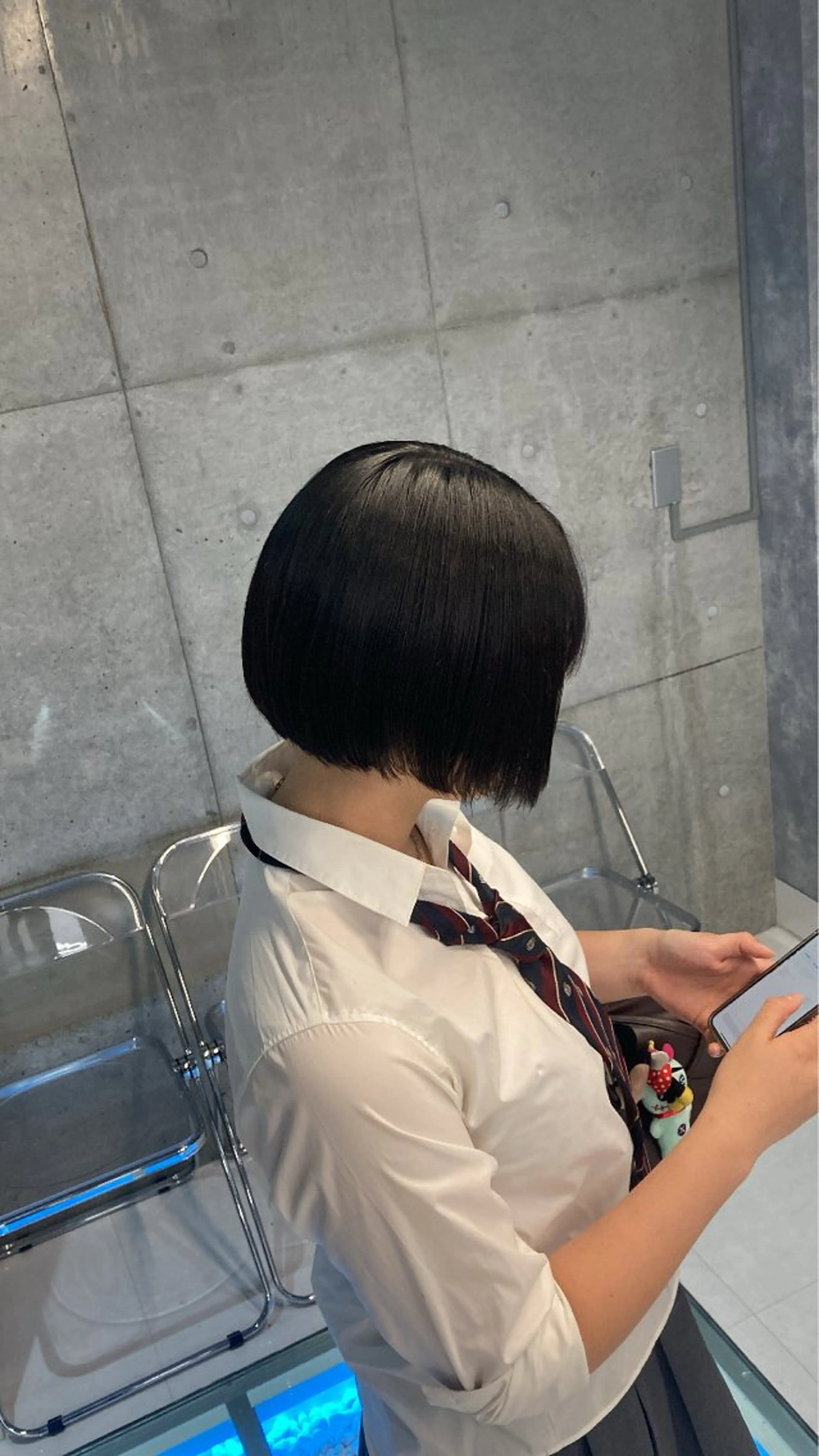 【🧑‍🎓ミニモ学割🧑‍🎓】似合わせレディースカット🎀の写真