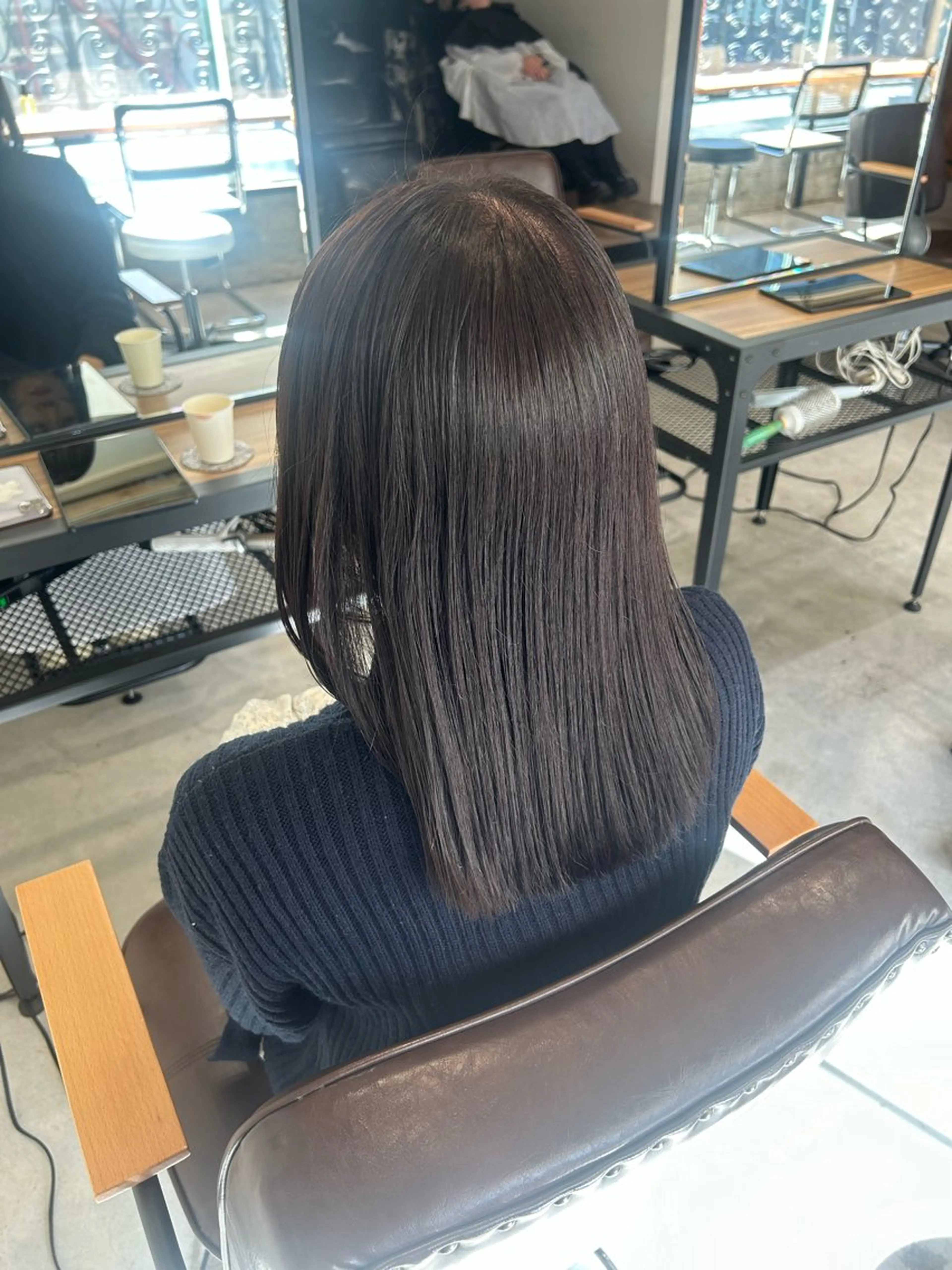 カラー ラベンダーカラー ラベンダーグレー ヘアカラー トリートメント 🎀 Sakuraのヘアスタイル