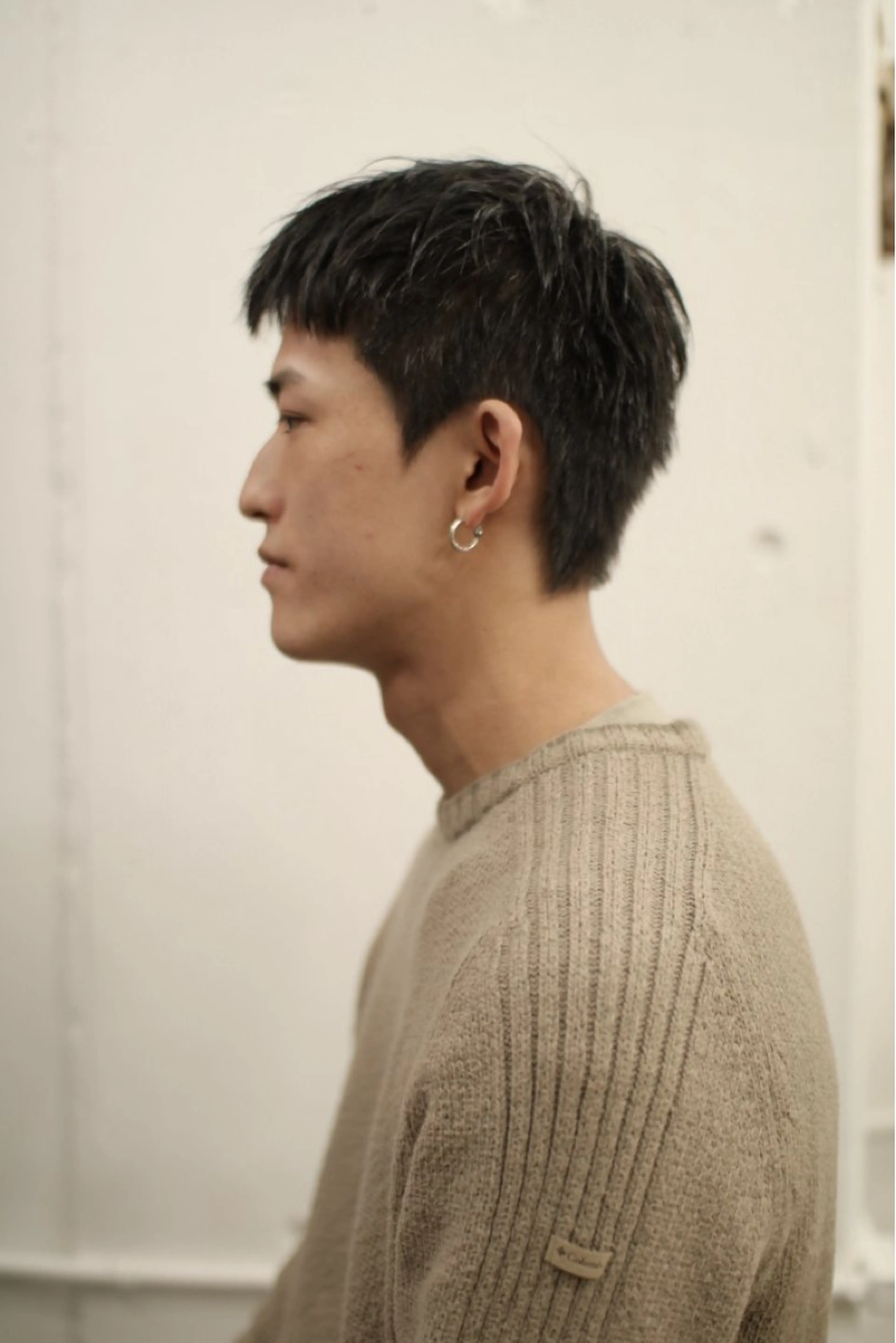 ショート メンズ カット 木村陸弥 似合わせ 透明感カラー🌿のヘアスタイル