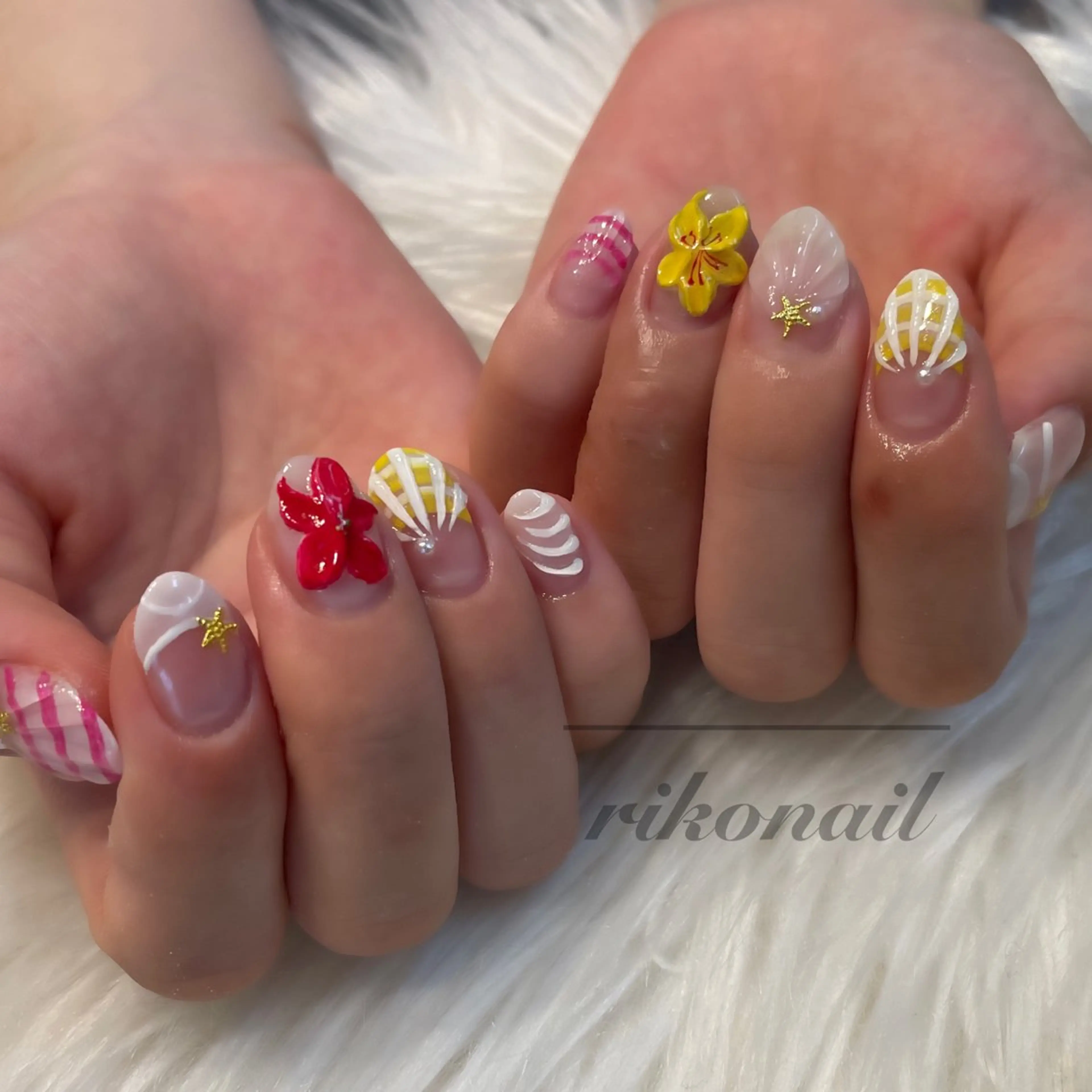 ネイル ハンドネイル riko nailのネイルデザイン