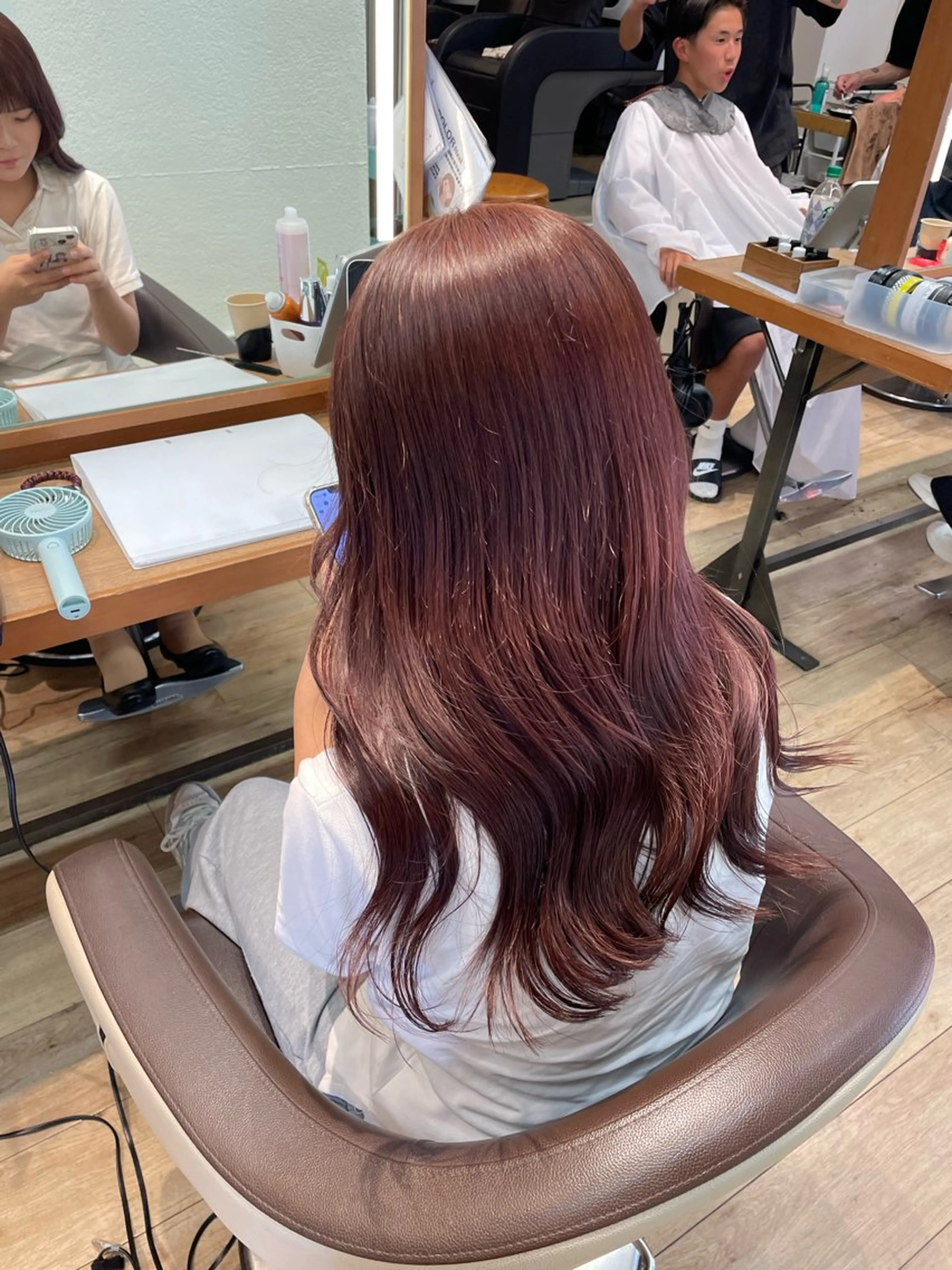 ロング カラー カット ヘアカラー このみ/髪質改善 /ヘアアレンジ🫧のヘアスタイル