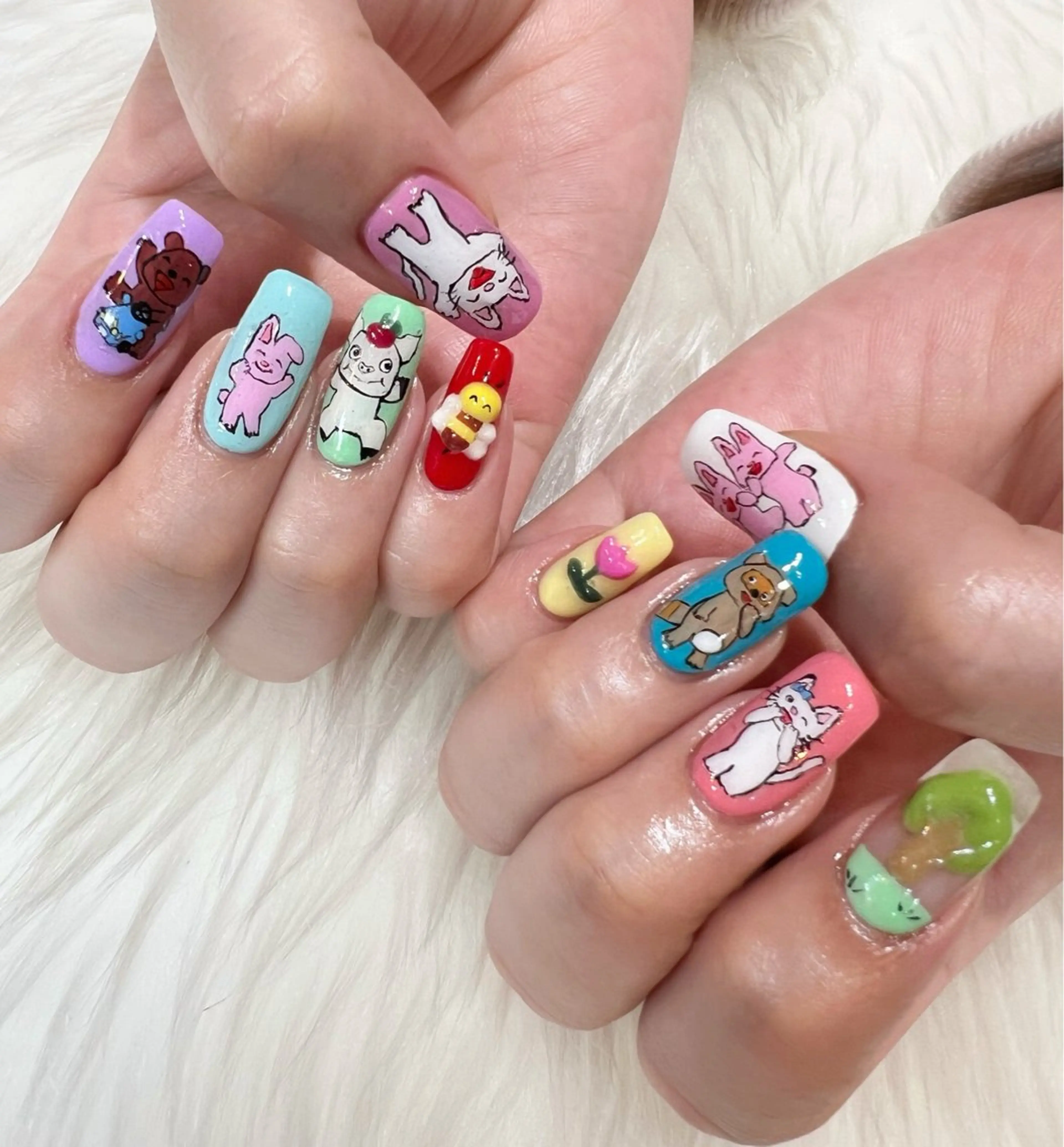 ネイル ハンドネイル glow_ nailのネイルデザイン