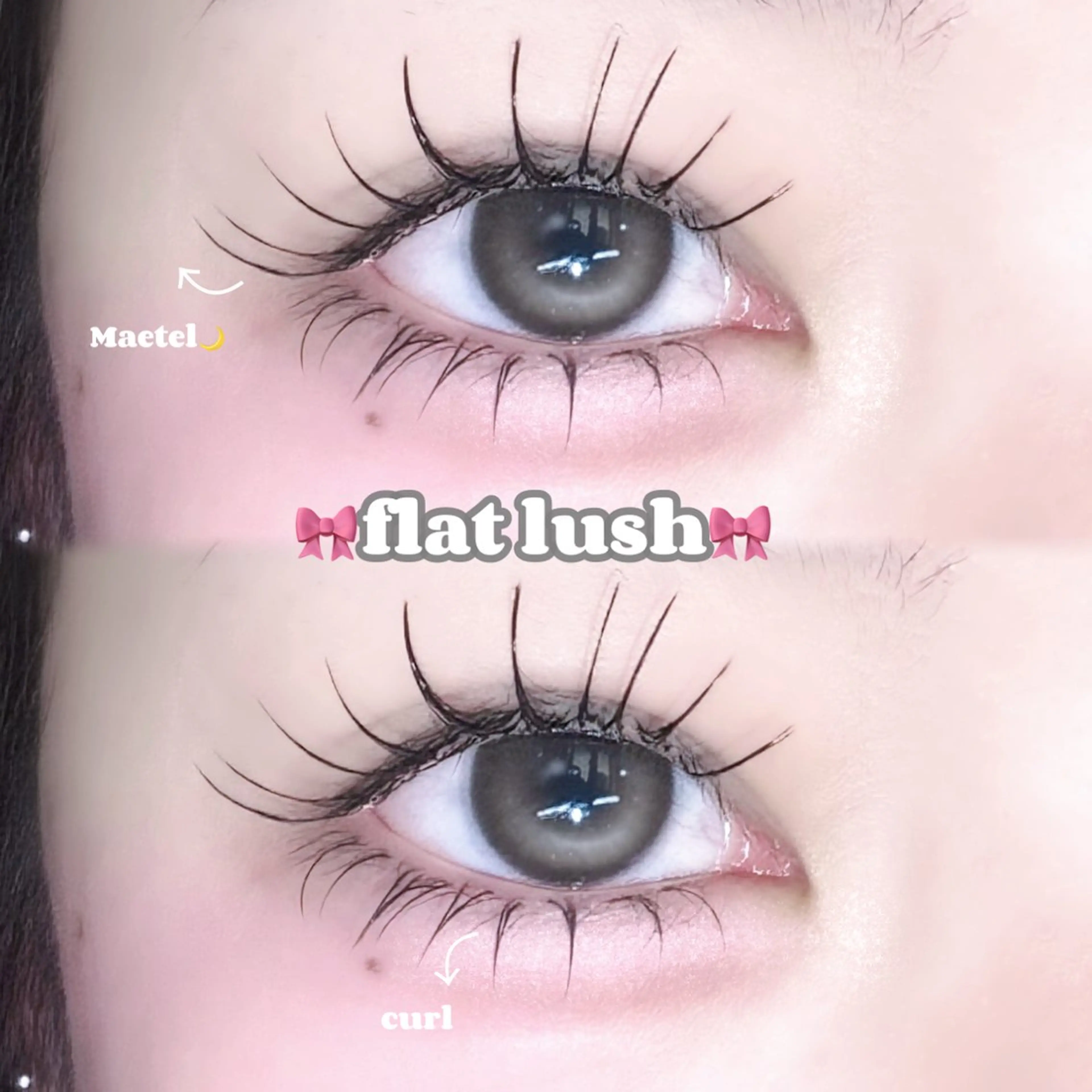 🩷LED 上下フラットラッシュ🩷ෆ˚*      ［↑120本/↓40本まで/］ｵﾌ込ฅ⸃⸃ （29歳以下限定）の写真